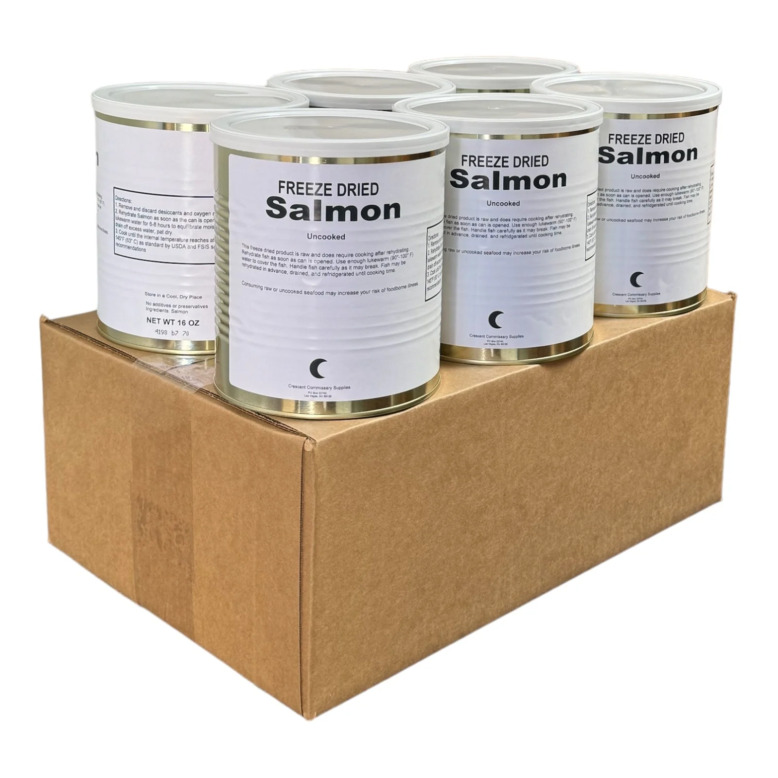 Military Surplus Freeze Dried Salmon Fillets - Image 3