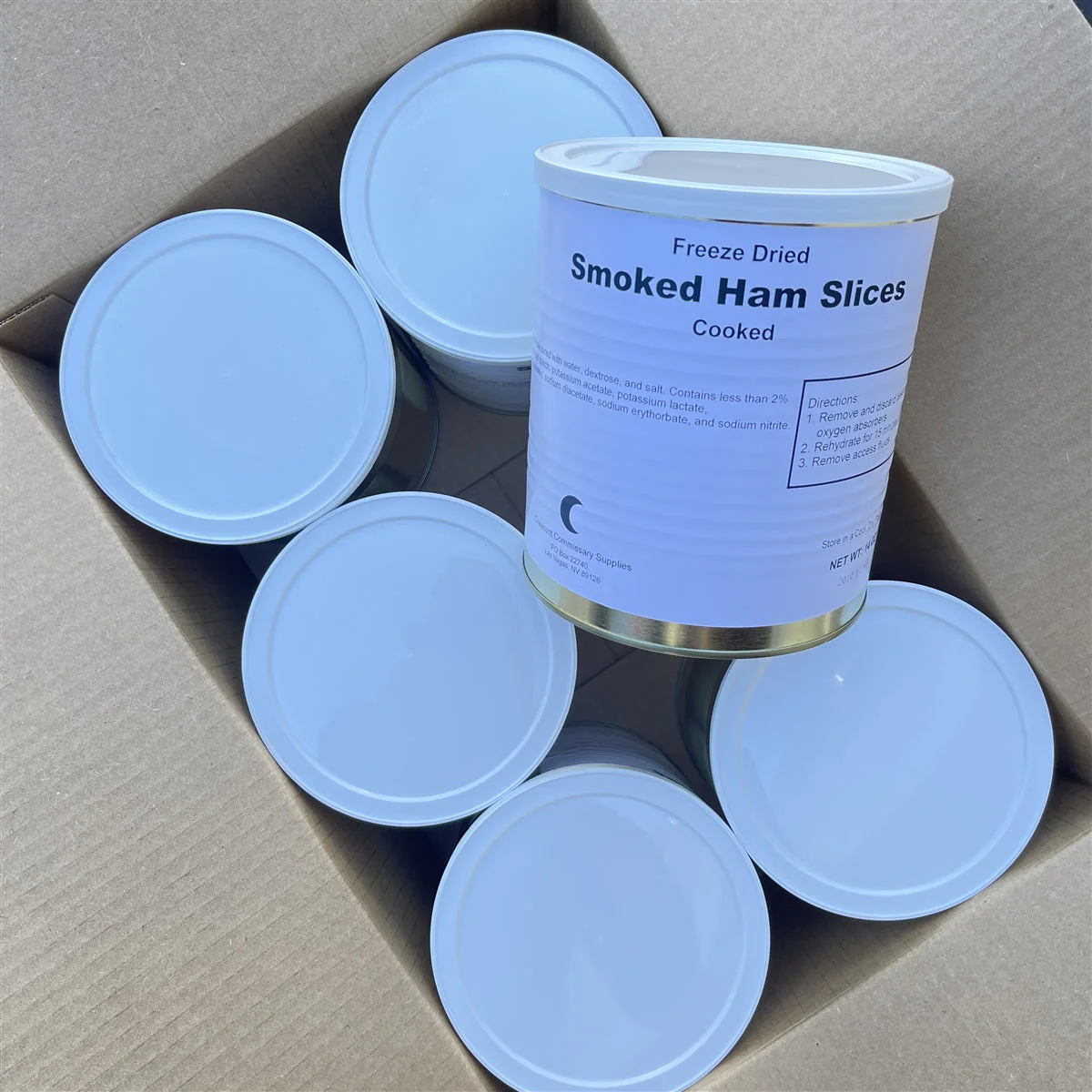 Military Surplus Freeze Dried Smoked Ham - Image 2