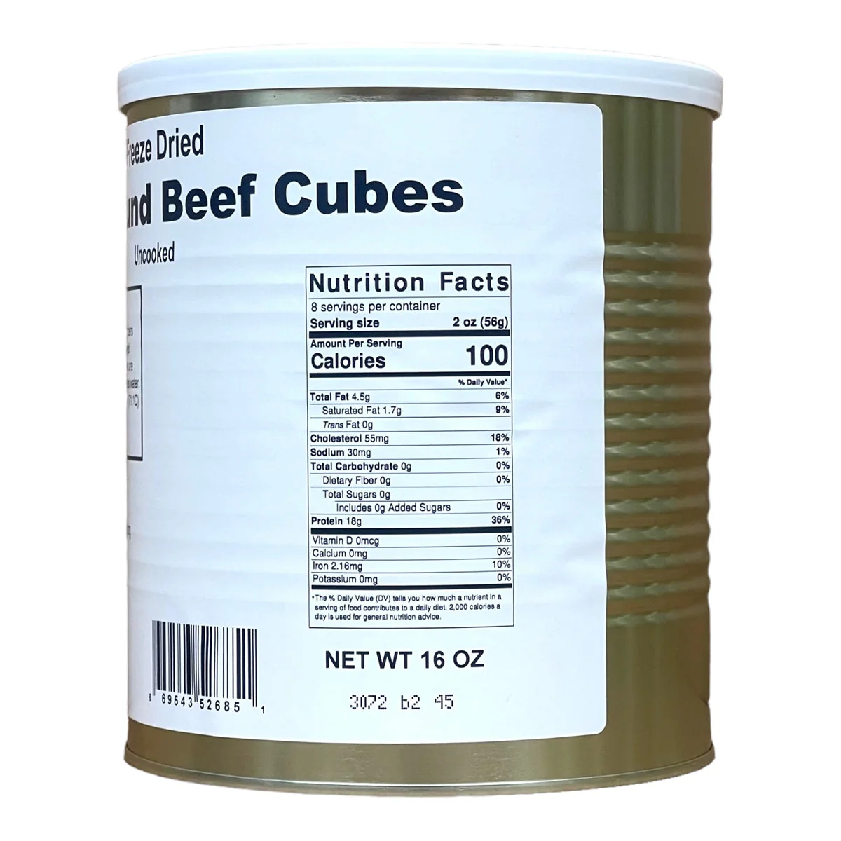 Military Surplus Freeze Dried Top Round Beef Cubes - Image 4