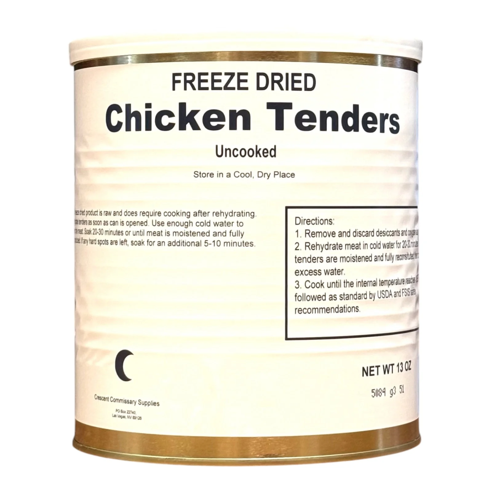 Military Surplus Freeze Dried Uncooked Chicken Tenders - Image 2