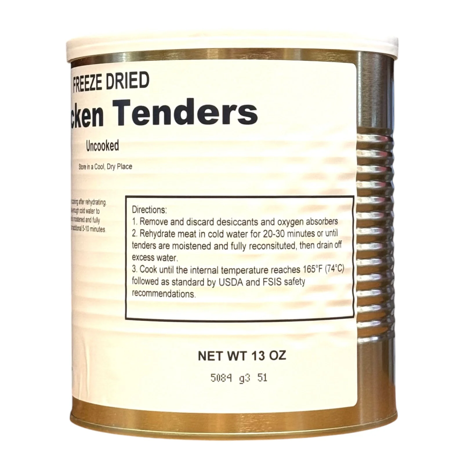 Military Surplus Freeze Dried Uncooked Chicken Tenders - Image 3