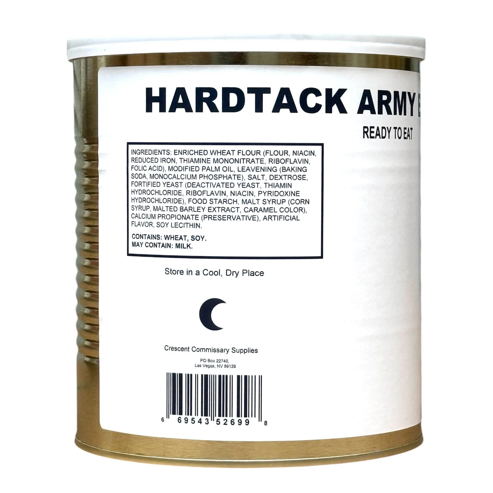 Military Surplus Hardtack Army Bread, Ready to Eat (#10 Can) - Image 5