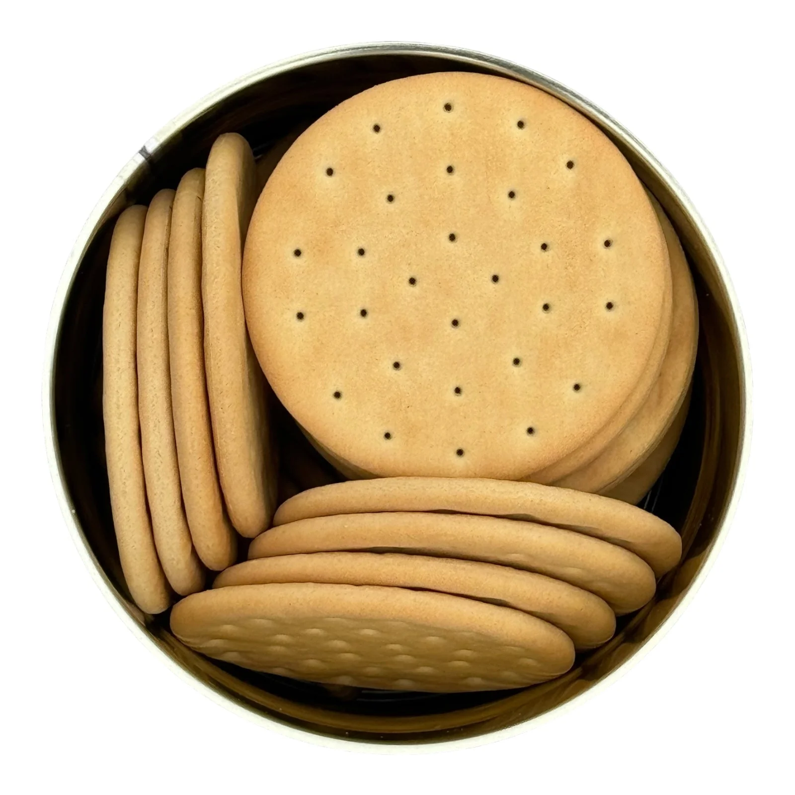 Military Surplus Hardtack Army Bread, Ready to Eat (#10 Can) - Image 6
