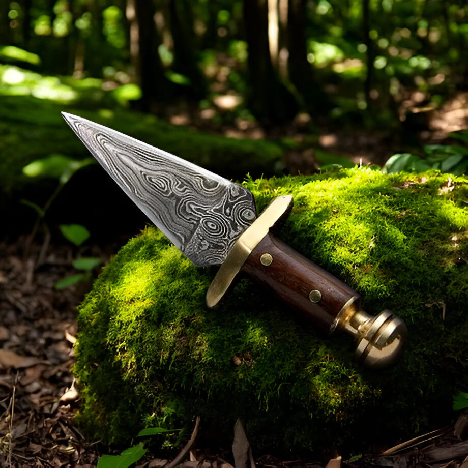 Cowboy Boot Knife – Authentic Western Blade with Damascus Steel