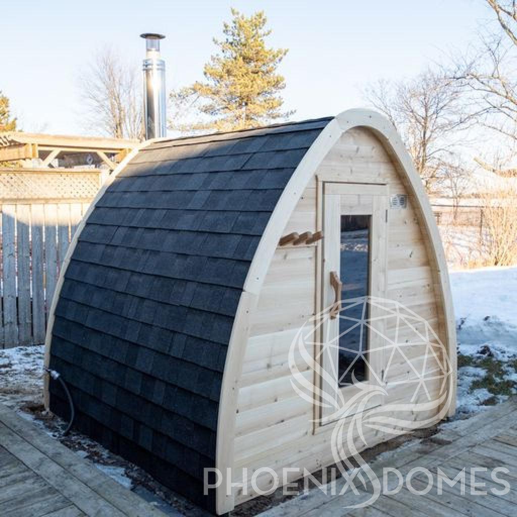 Mini Pod Sauna - Phoenix Domes - Image 4