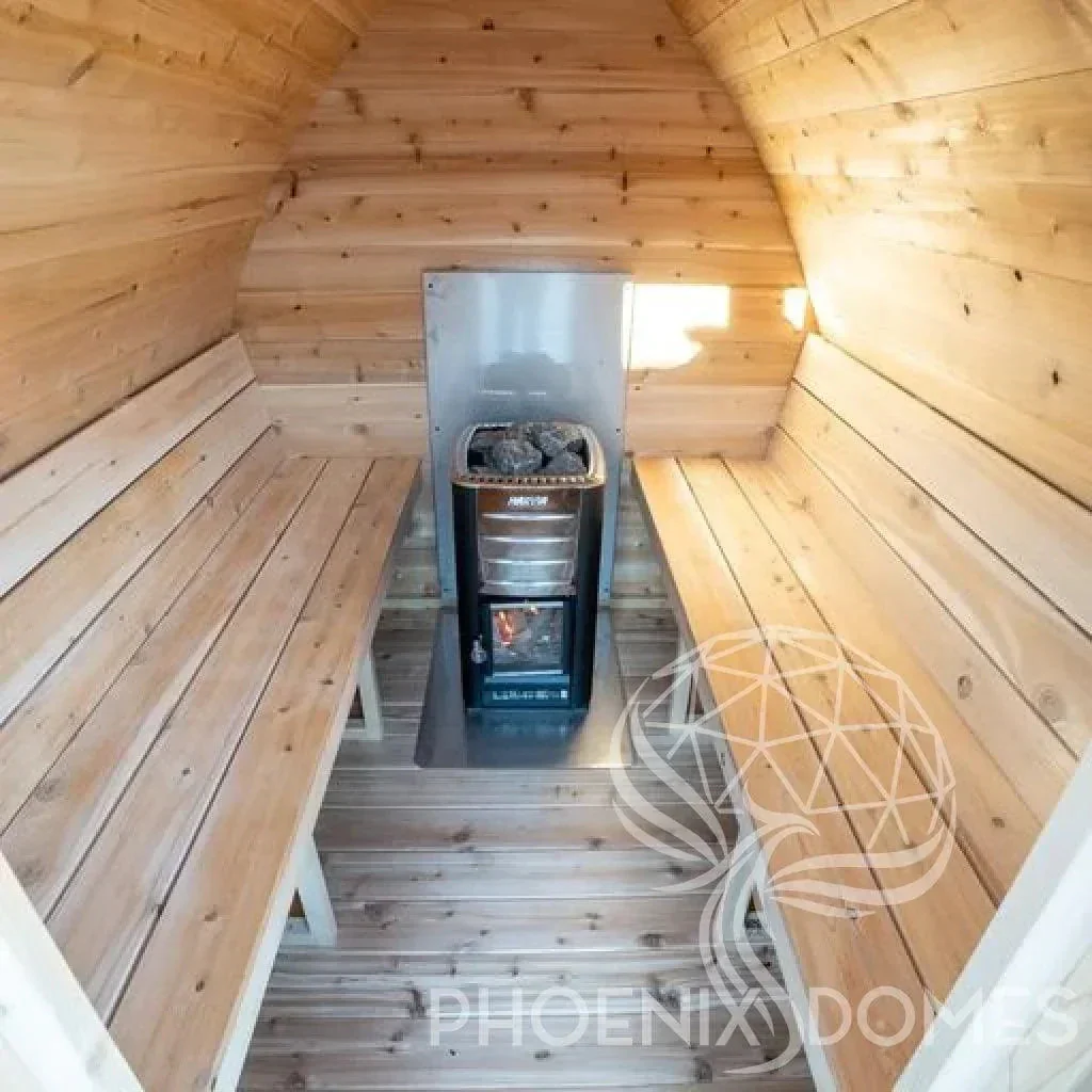 Mini Pod Sauna - Phoenix Domes - Image 4