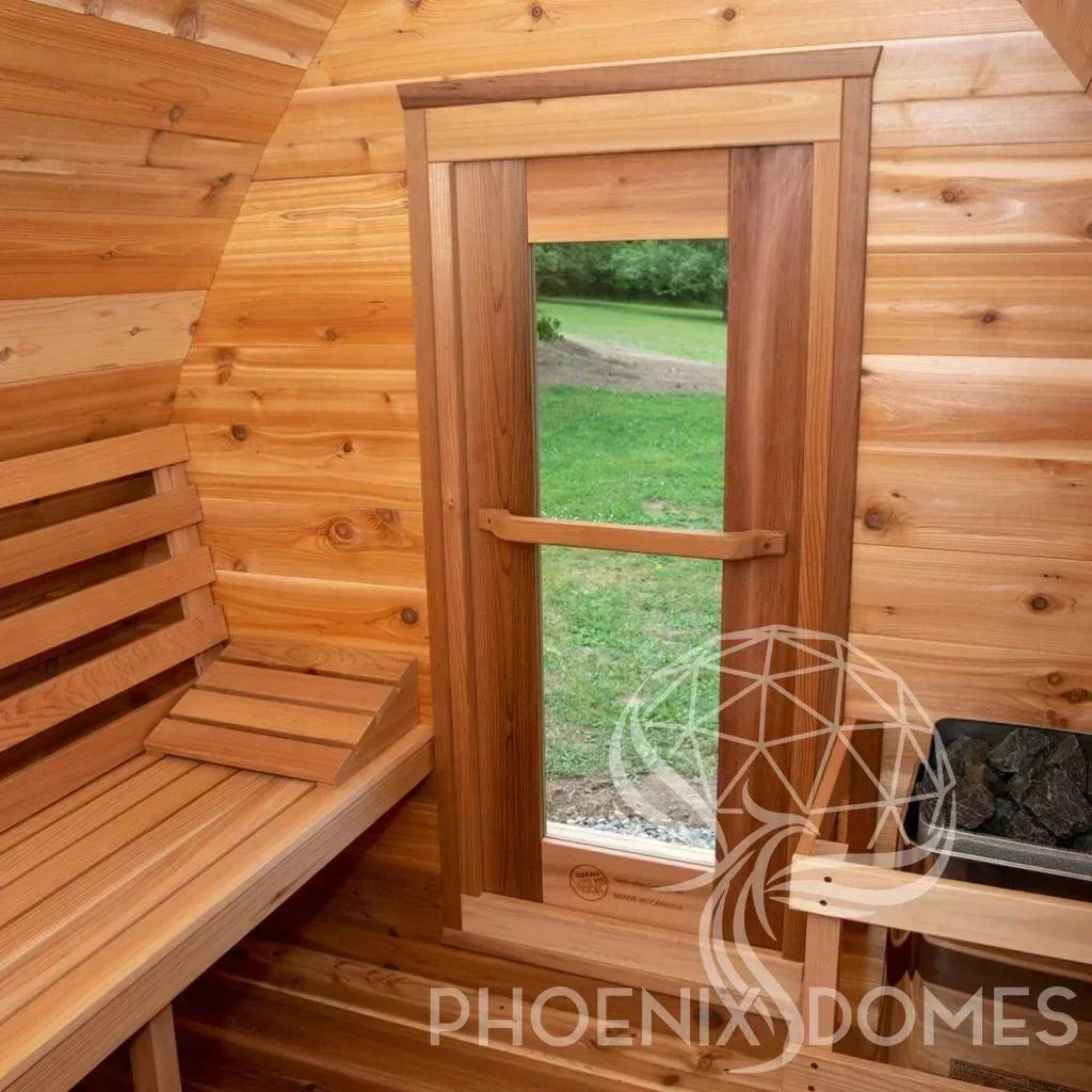 Mini Pod Sauna - Phoenix Domes - Image 5