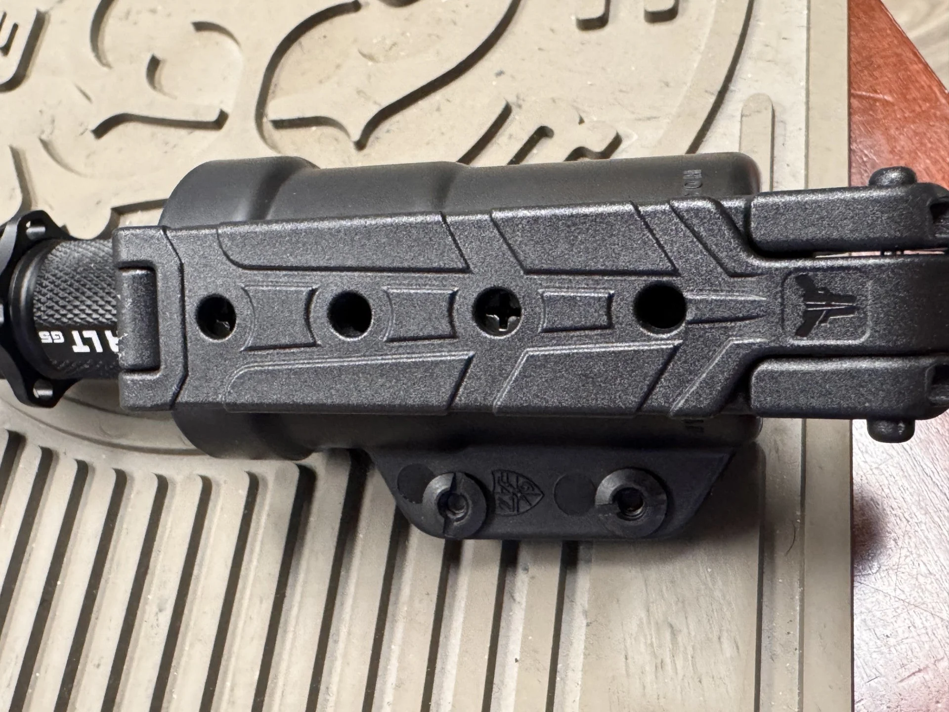 Molle Holster For Powertac Warrior Gen4/Gen5/Flexbeam Models - Image 3