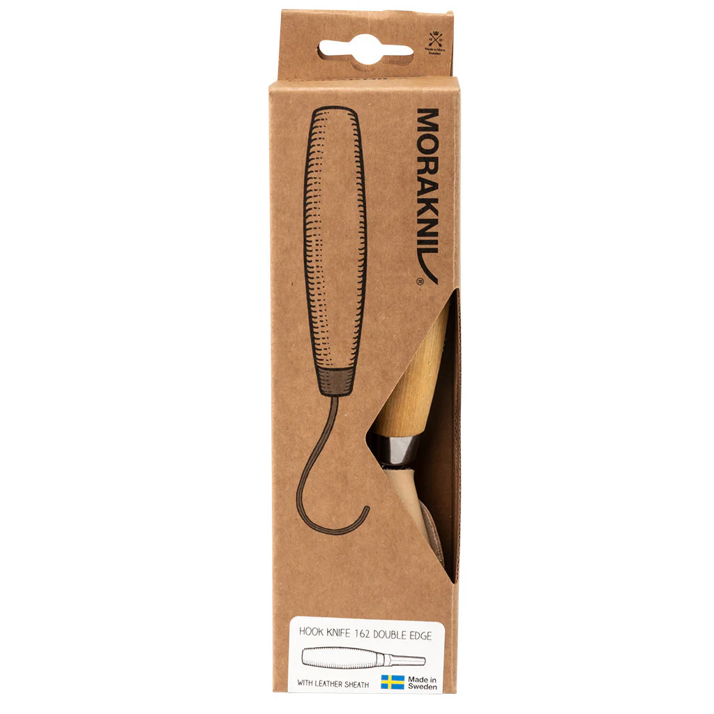 Mora Carving 162S Double Edge Stainless Steel # 13388 - Image 3