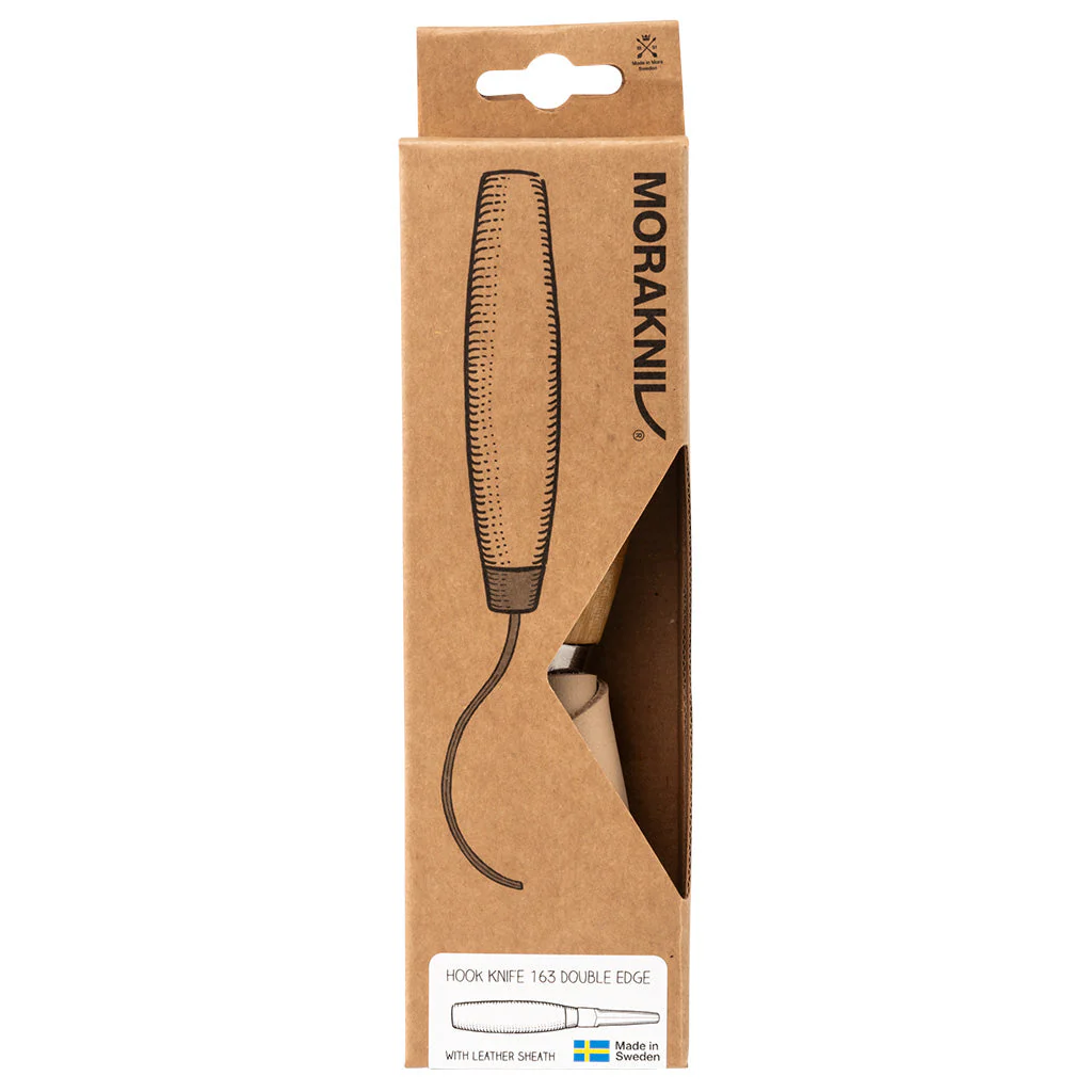 Mora Carving 163S Double Edge Stainless Steel # 13387 - Image 3