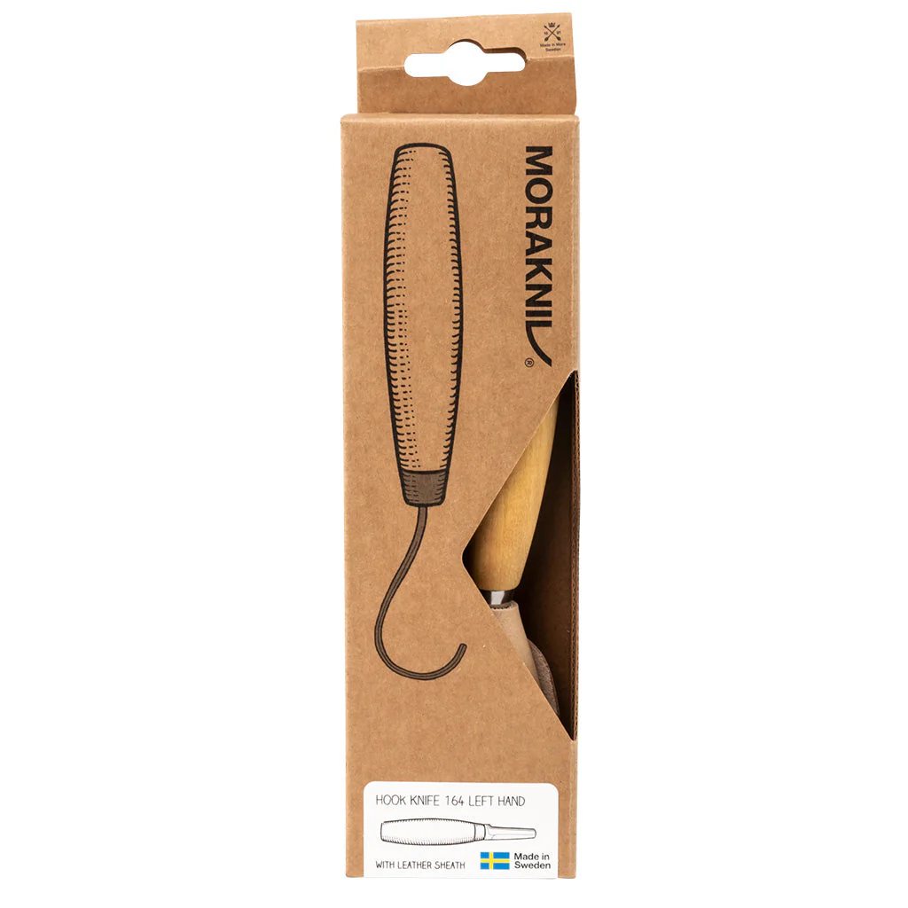 Mora Carving 164S Left Handed Stainless Steel With Sheath - Image 3