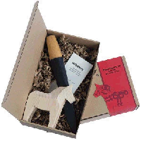 Mora Carving Knife Kit with Dala Horse Block #14041 - Image 2