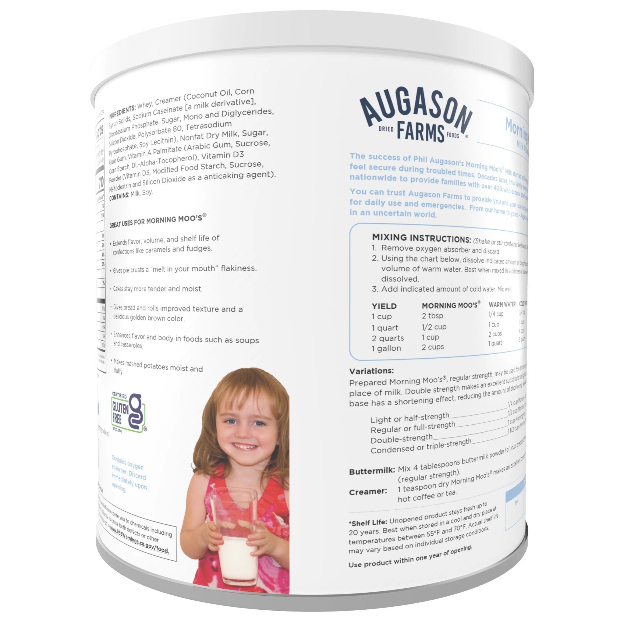 Morning Moo's Milk Alternative Can, 93 Servings - Image 2