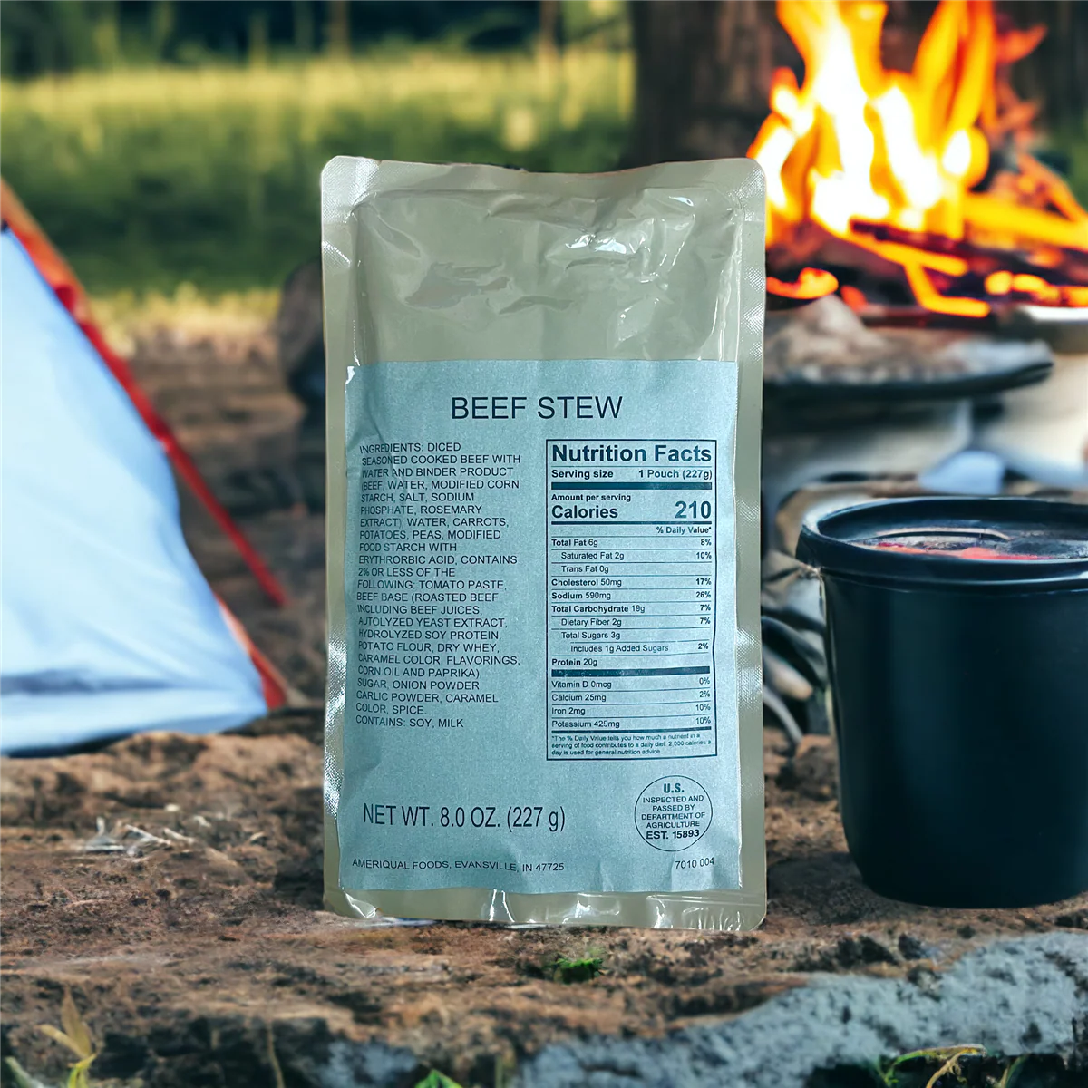 MRE Entree - Beef Stew - Image 2