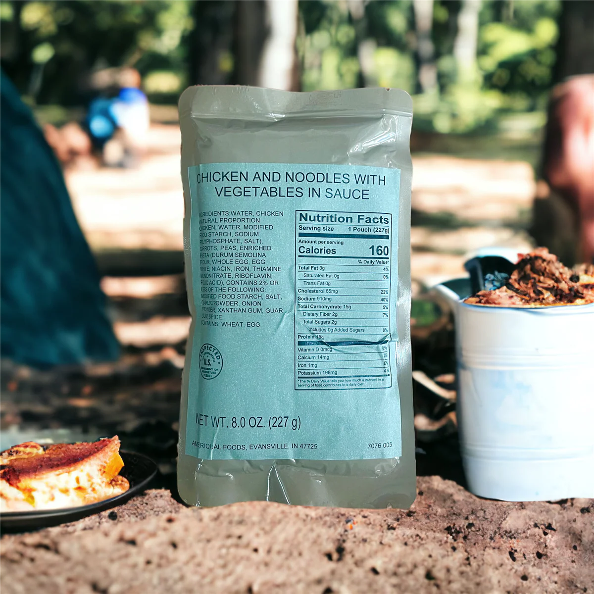 MRE Entree - Chicken Noodle with Vegetables - Image 2