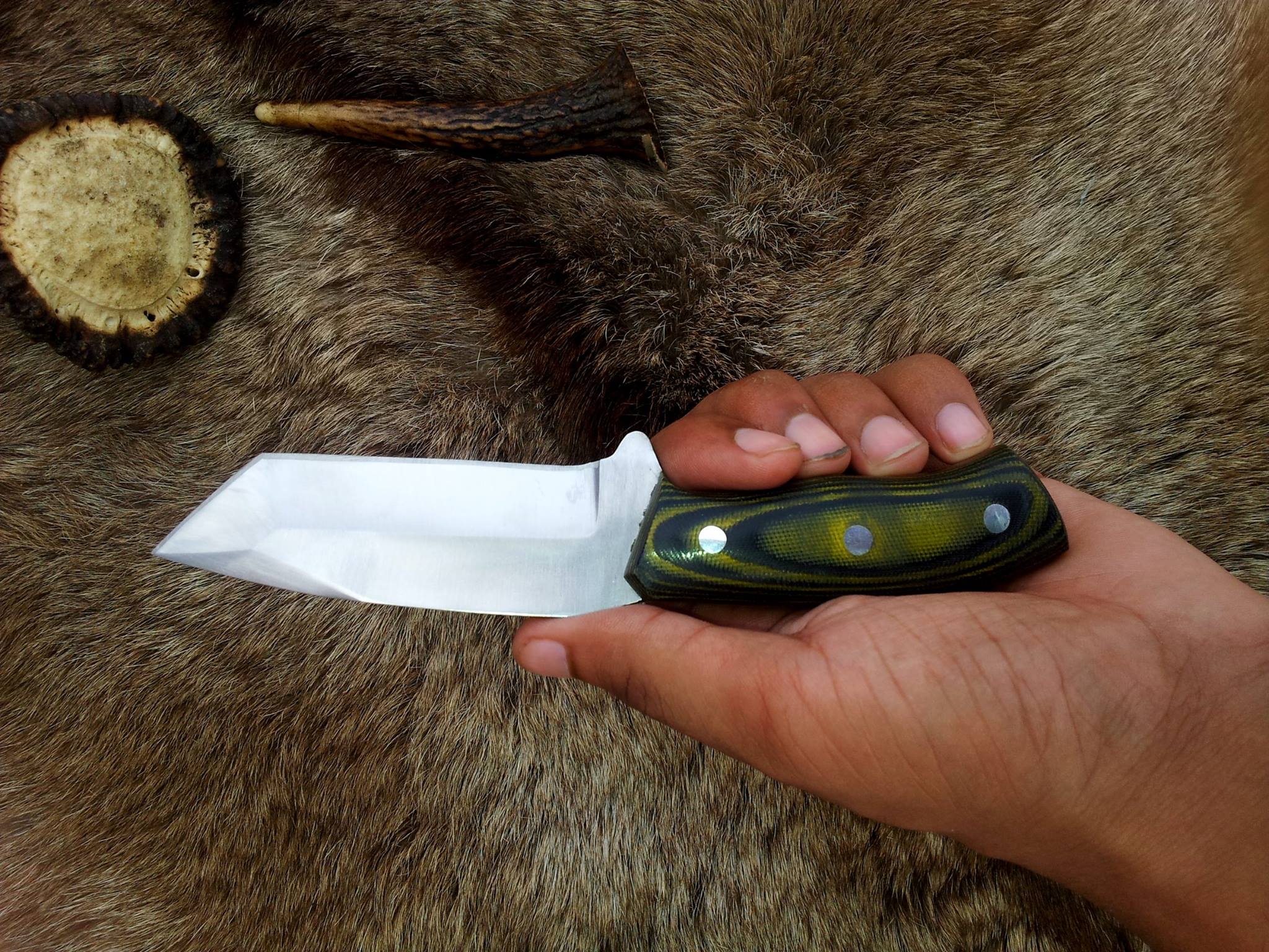 My New D2 Tanto Blade Knife - Image 4