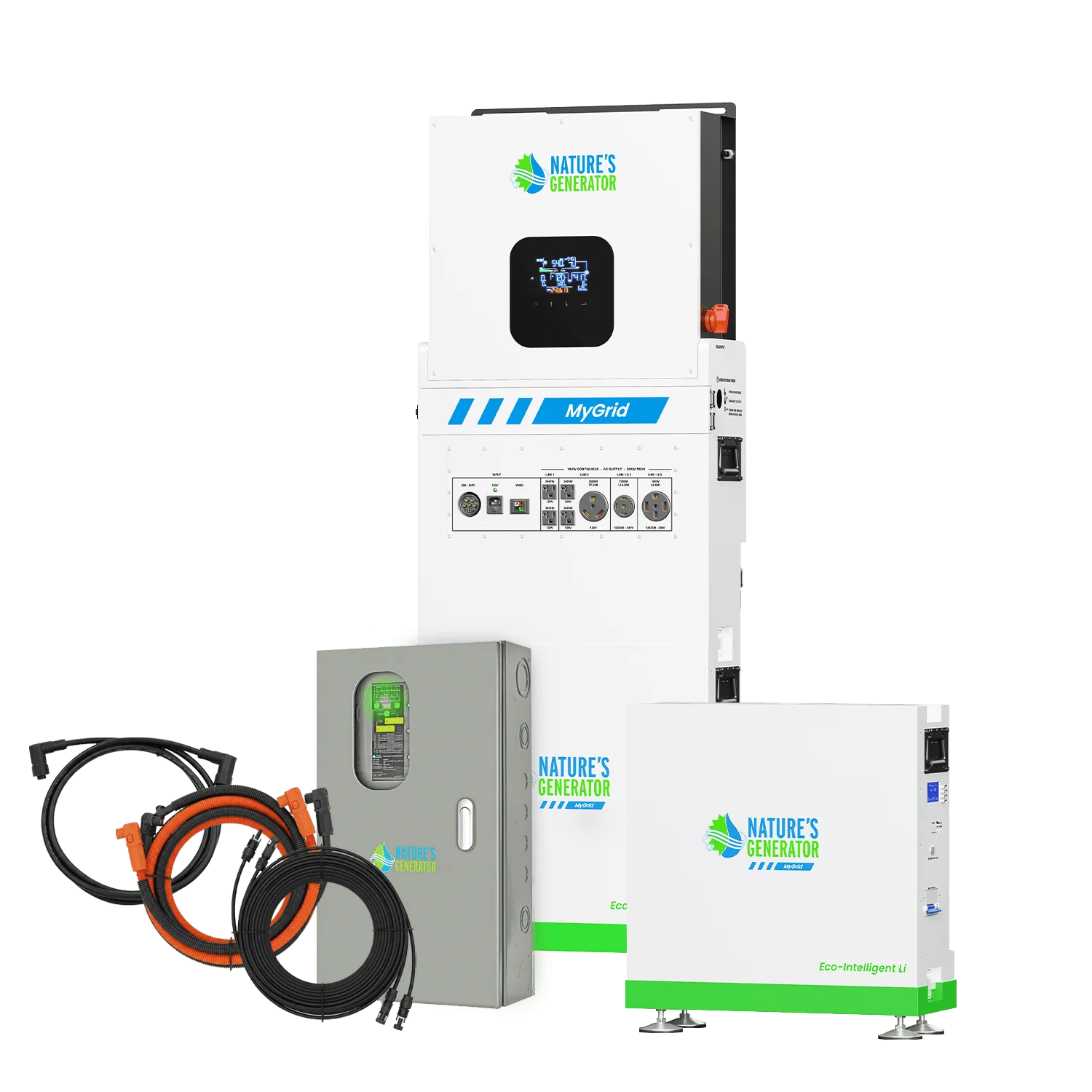 MyGrid 10K with Transfer Switch for House Battery Backup - Image 4