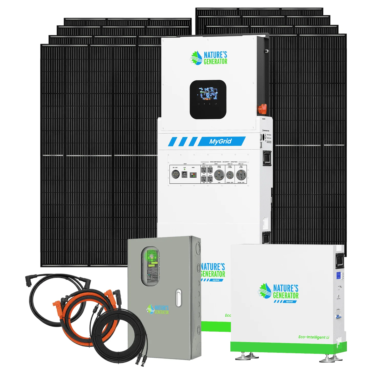 MyGrid 10K with Transfer Switch for House Battery Backup - Image 7