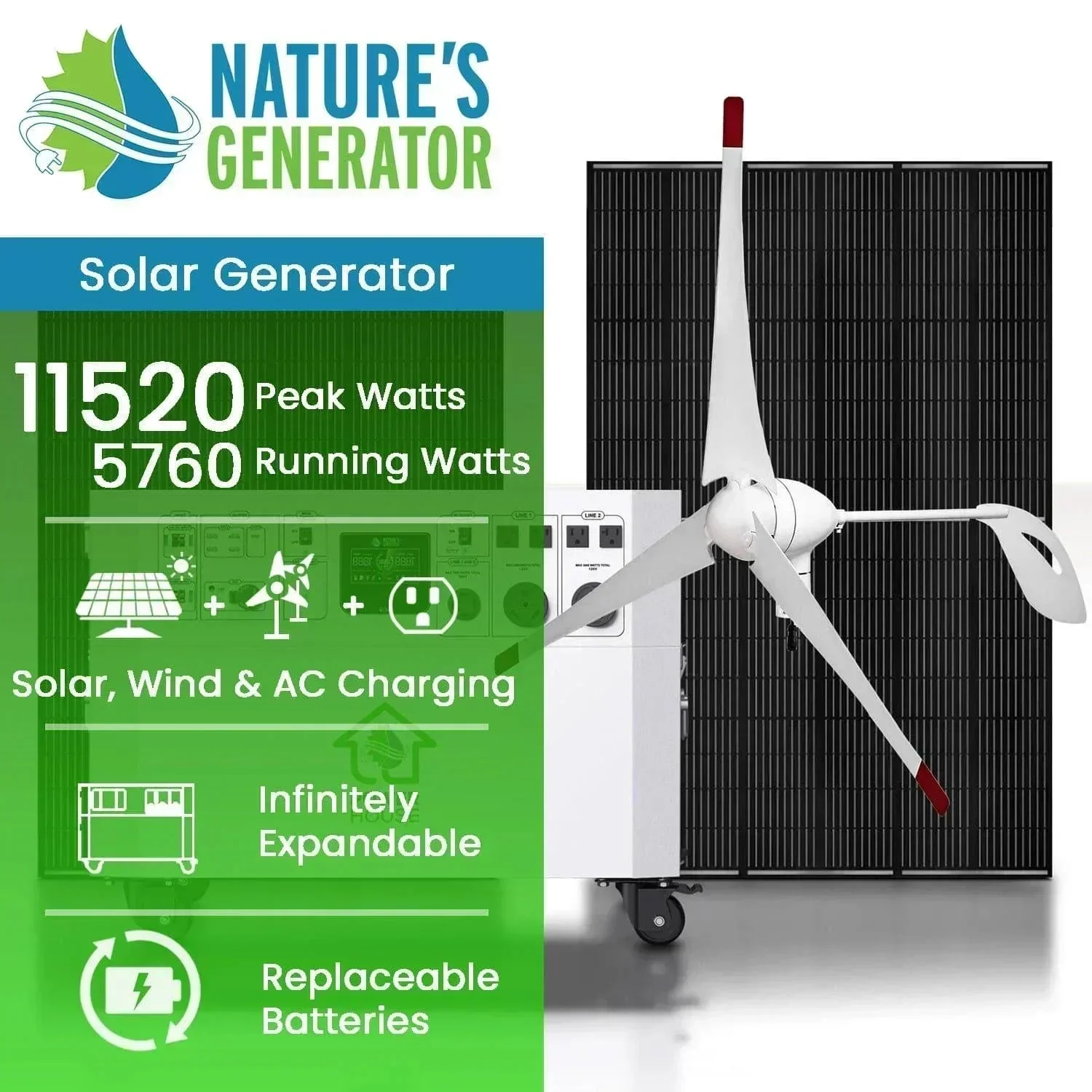 Nature’s Generator Powerhouse Gold WE System - Image 2