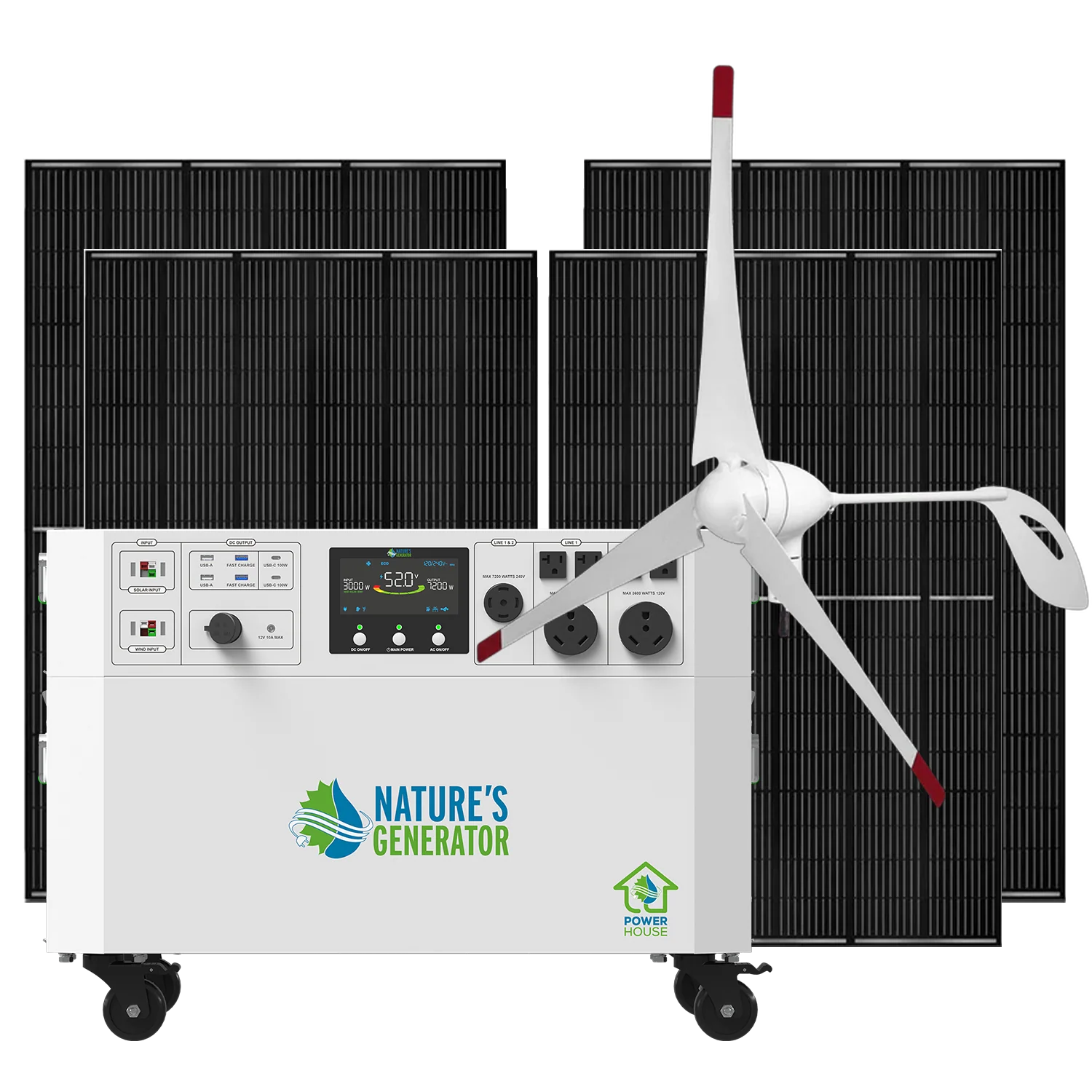 Powerhouse V2 Solar and Wind Generator - Image 3