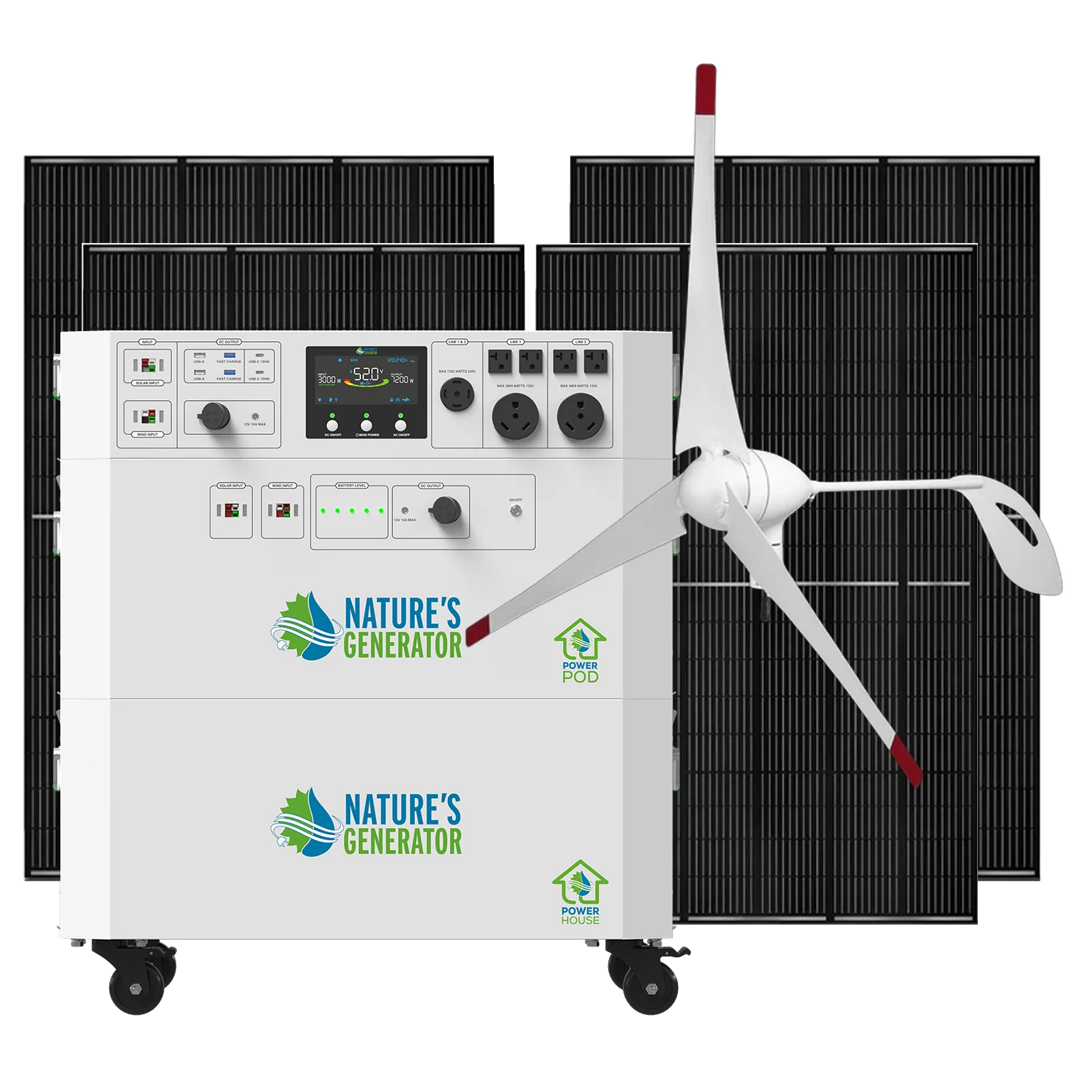 Powerhouse V2 Solar and Wind Generator - Image 4