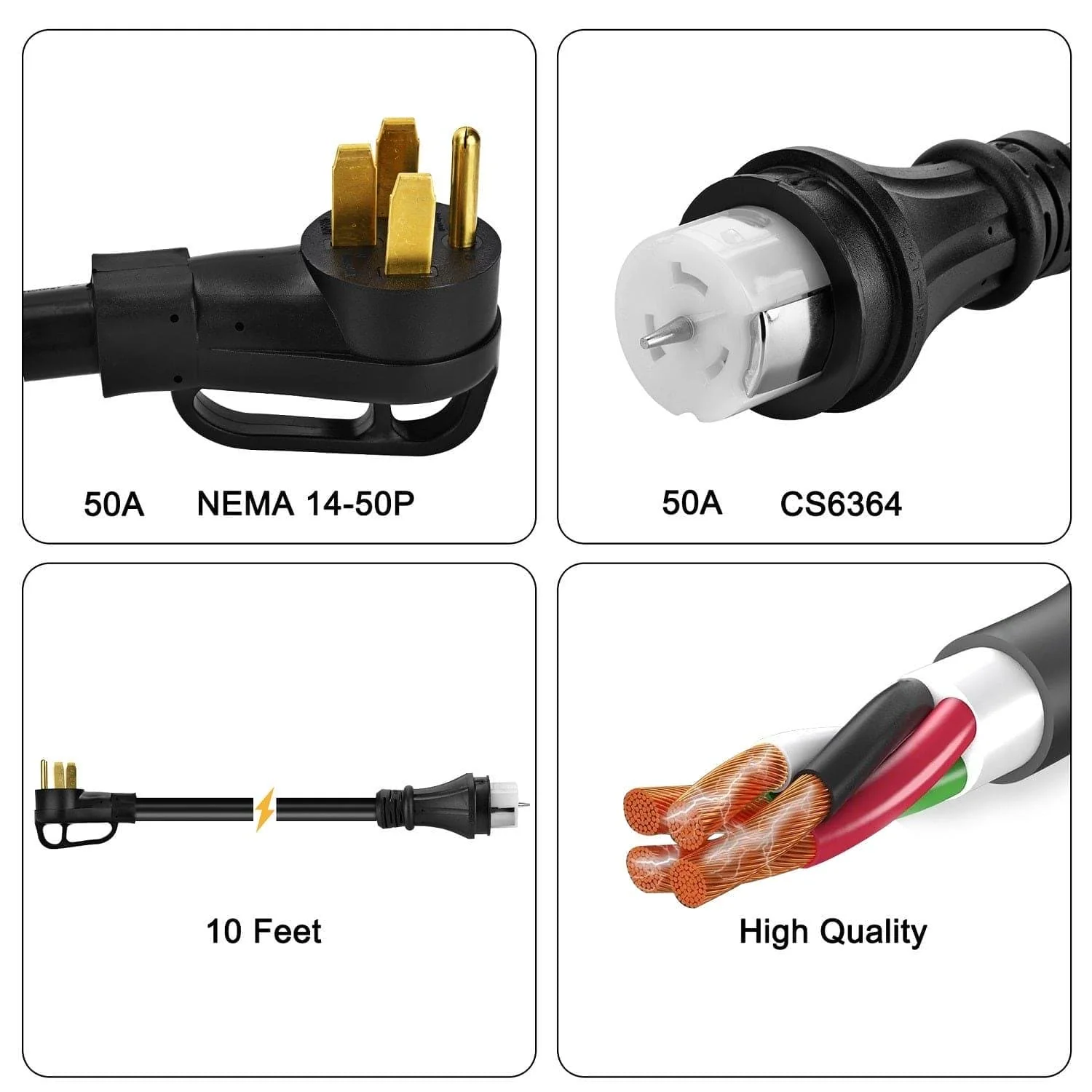 12-Circuit 120/240V 50A Non-Automatic Transfer Switch - Image 12