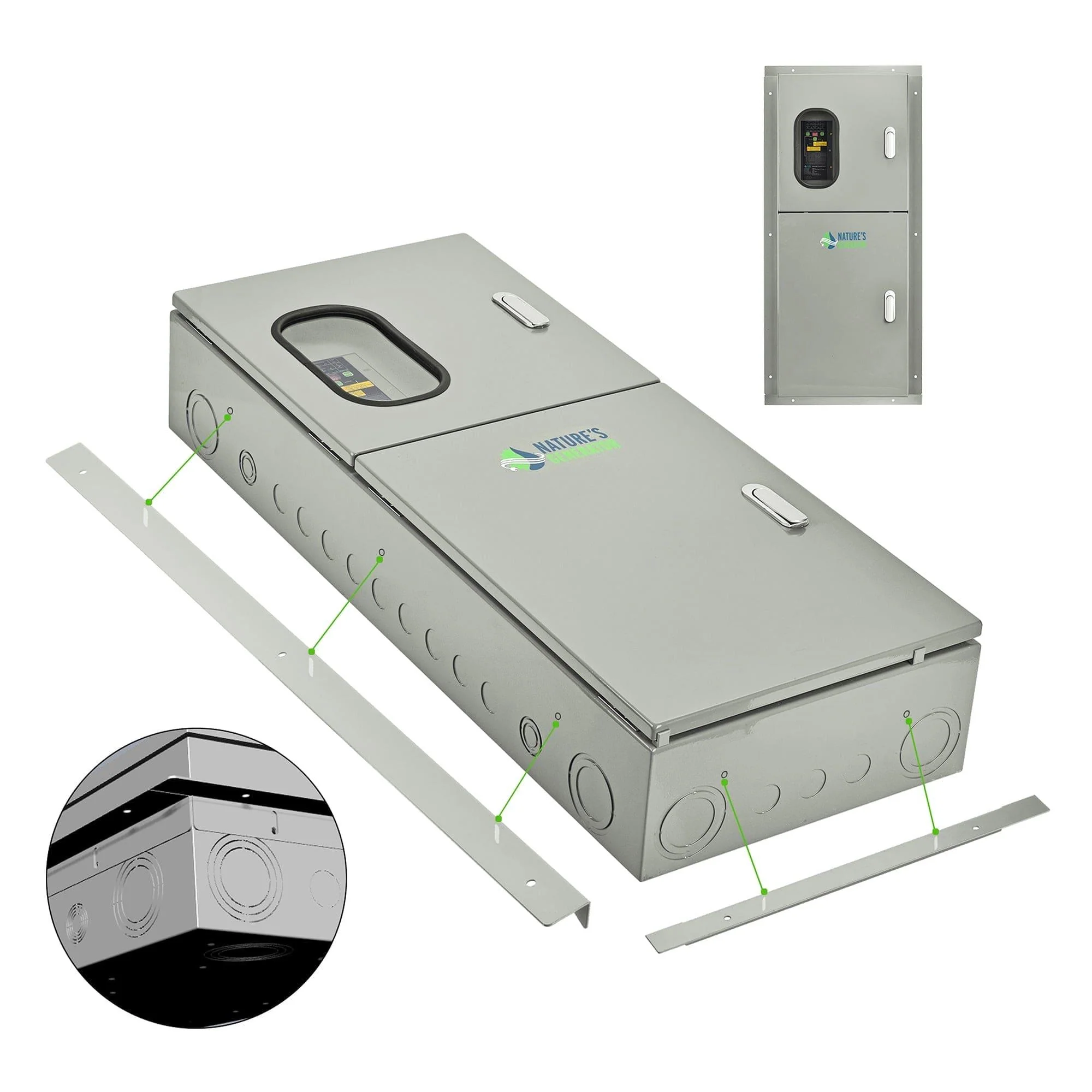 Nature's Generator 125A Automatic Transfer Switch Flush Mount - Image 3