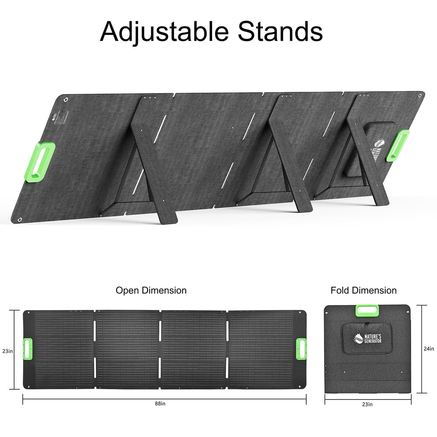 Nature's Generator 200W Folding Solar Panel - Image 6