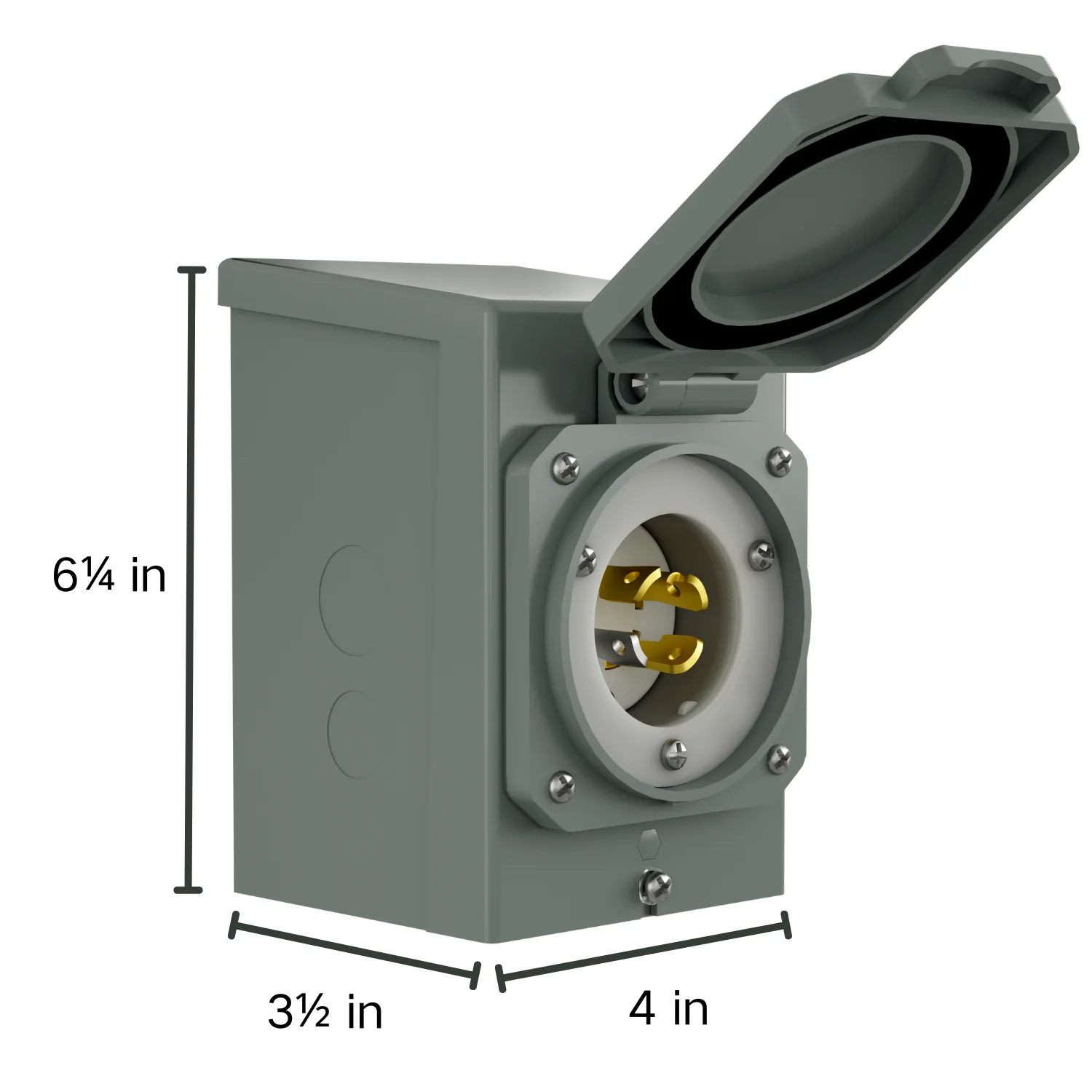 Nature's Generator 30A Power Inlet Box - Image 3