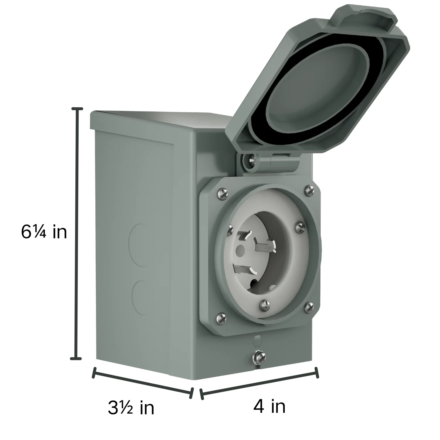 Nature's Generator 50A Power Inlet Box - Image 3