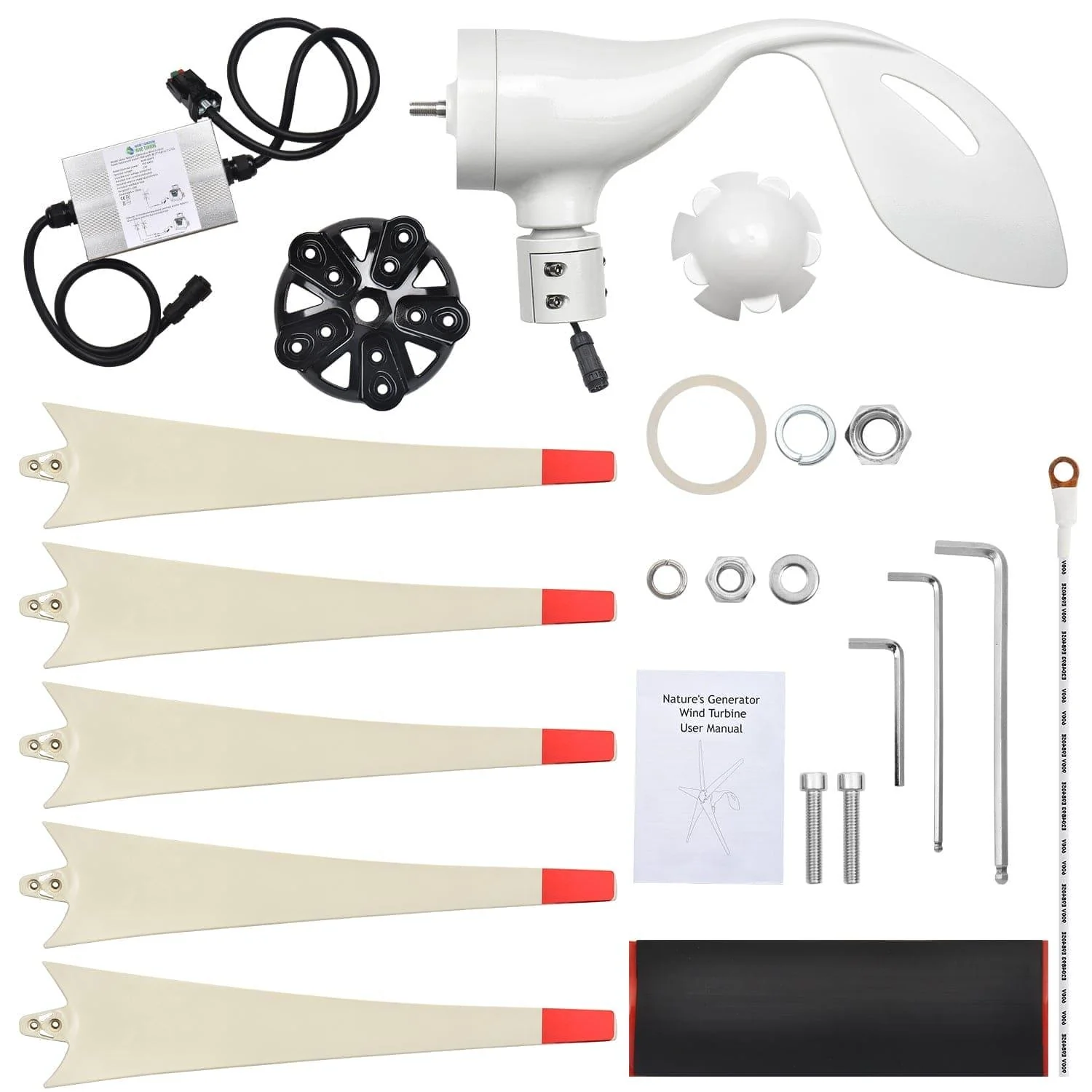 High Capacity Lithium 1800 Solar and Wind Generator - Image 18