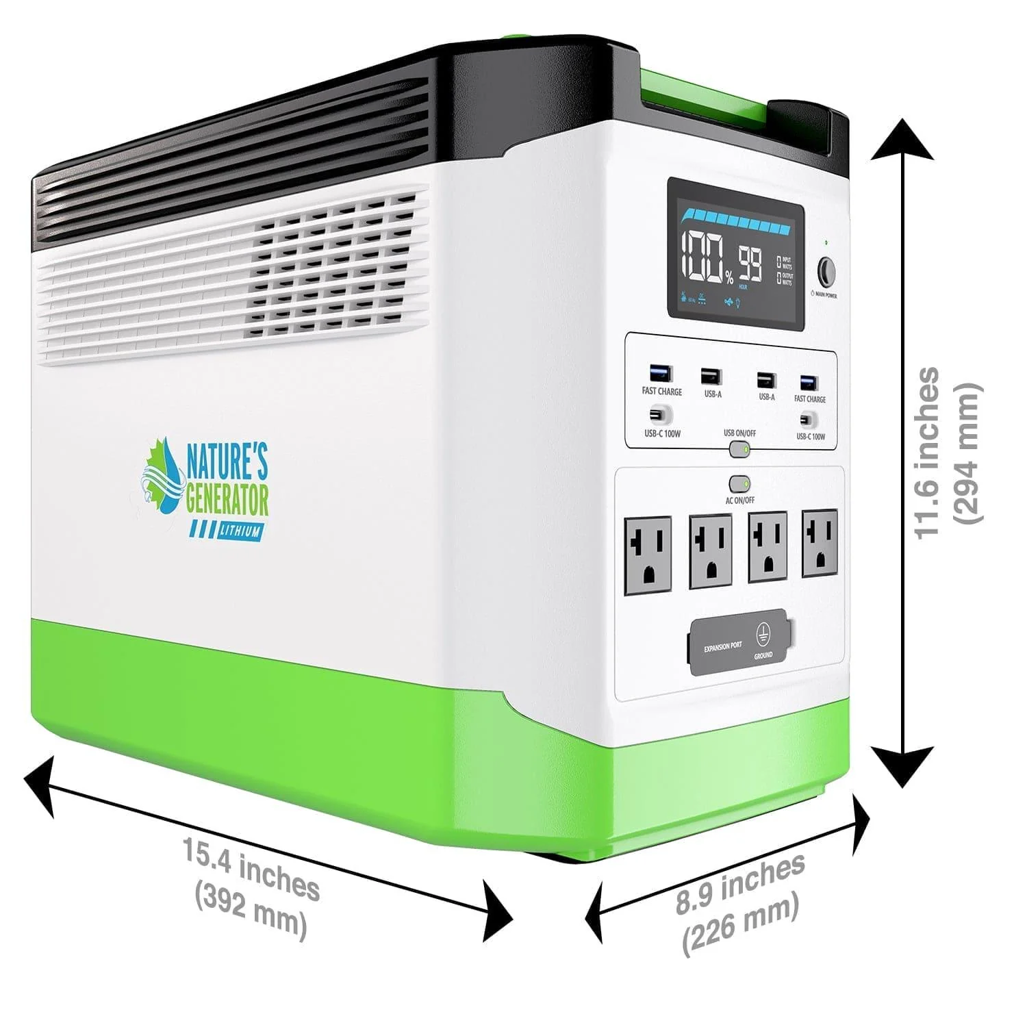 High Capacity Lithium 1800 Solar Generator - Image 9