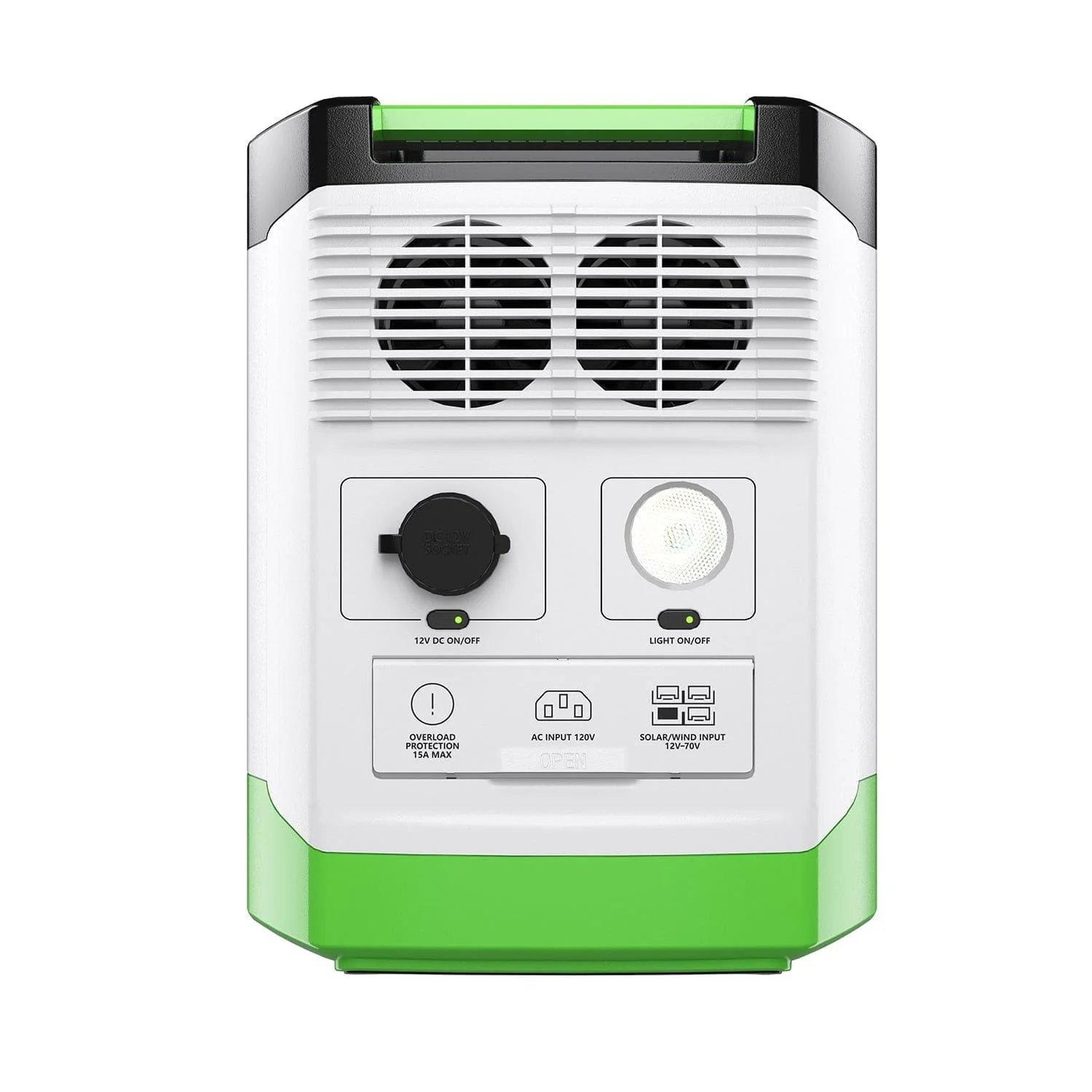High Capacity Lithium 1800 Solar Generator and Transfer Switch - Image 8