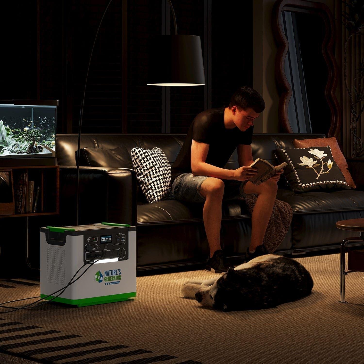 Nature's Generator Lithium 3600 Solar and Wind Generator - Image 24