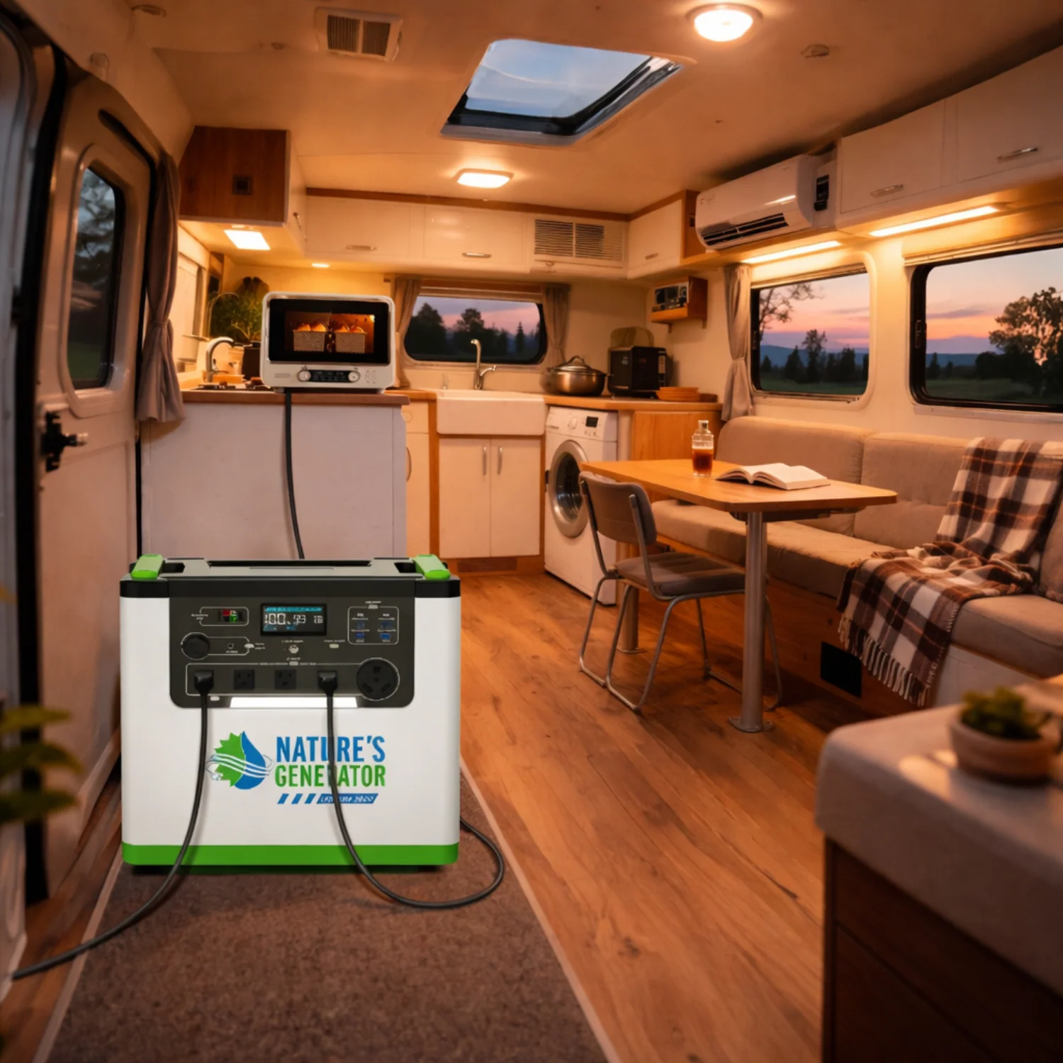 Nature's Generator Lithium 3600 Solar and Wind Generator - Image 31