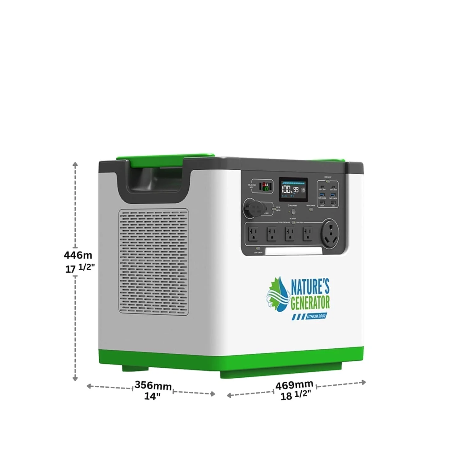 Nature's Generator Lithium 3600 Solar Generator - Image 11