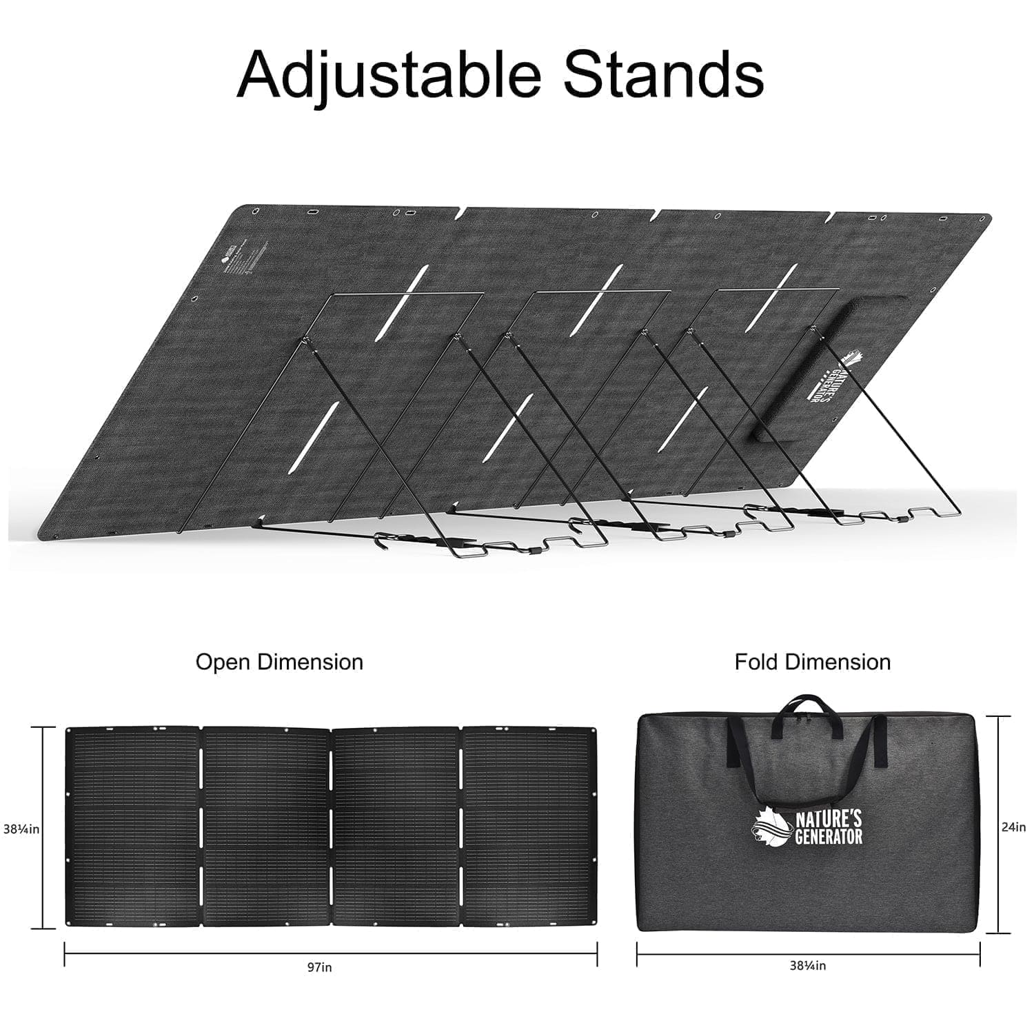 Nature's Generator Lithium 3600 Solar Generator - Image 21