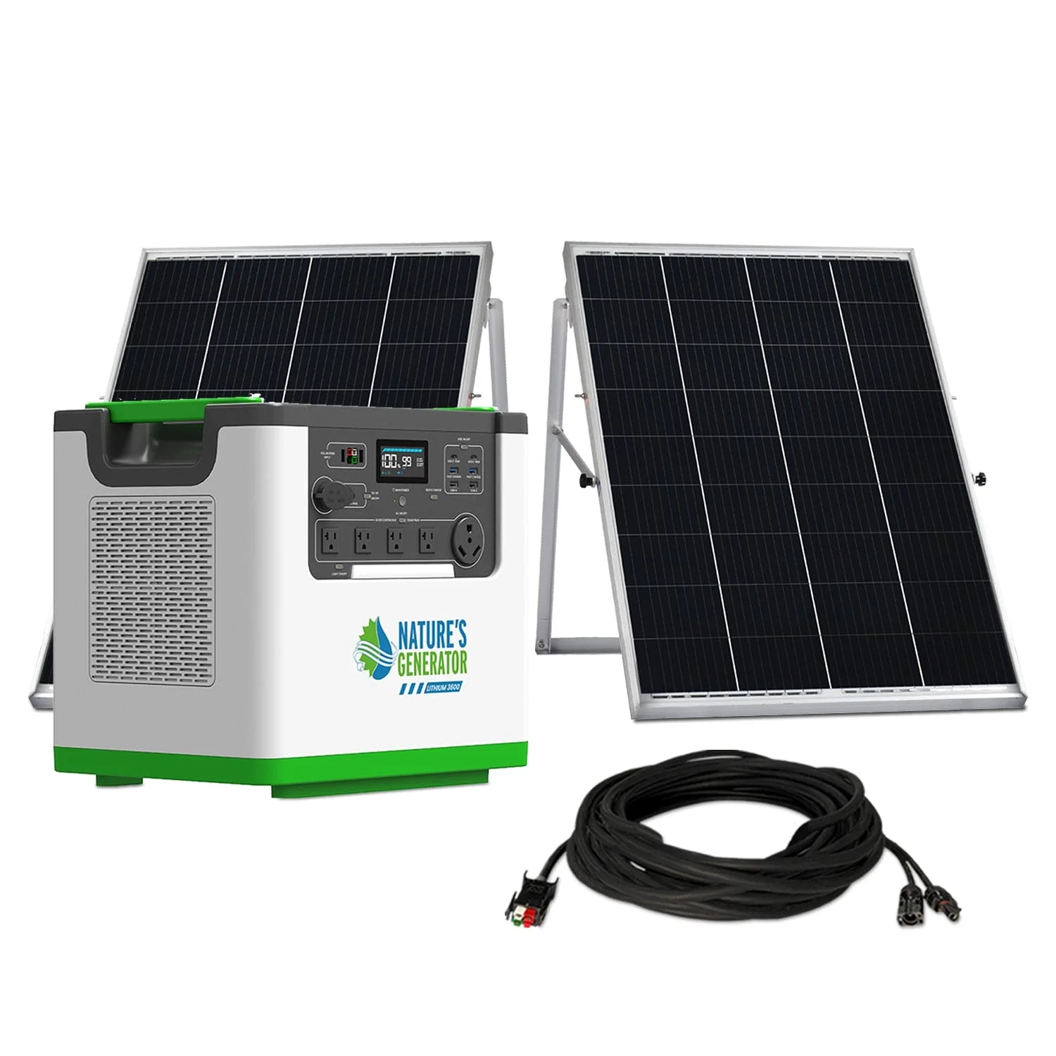 Nature's Generator Lithium 3600 Solar Generator - Image 3