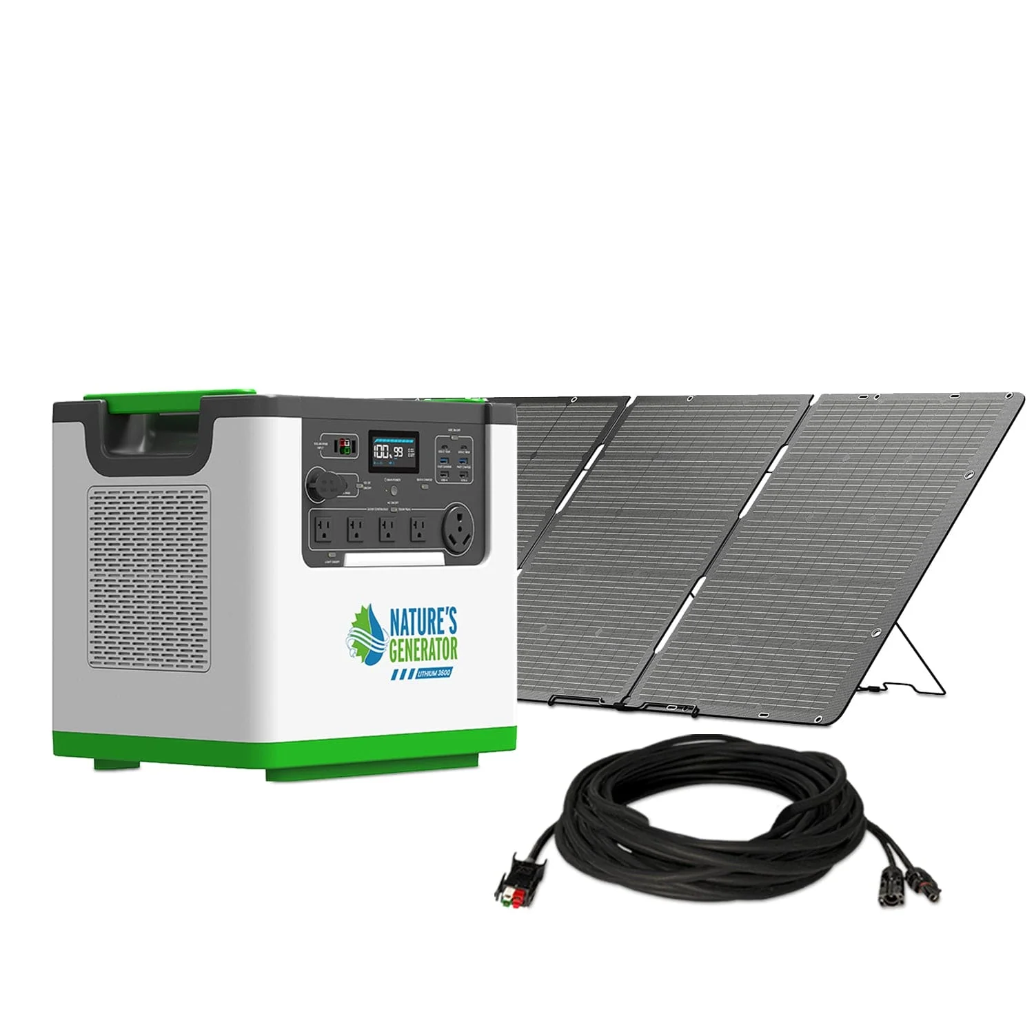 Nature's Generator Lithium 3600 Solar Generator - Image 4