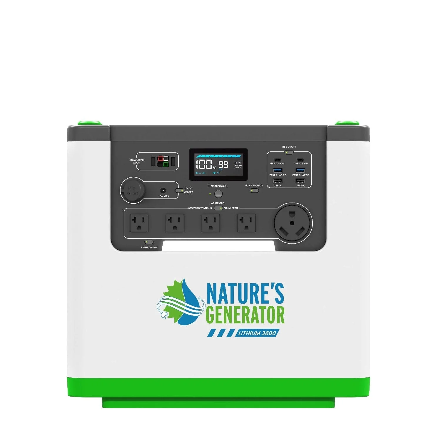 Nature's Generator Lithium 3600 Solar Generator - Image 7