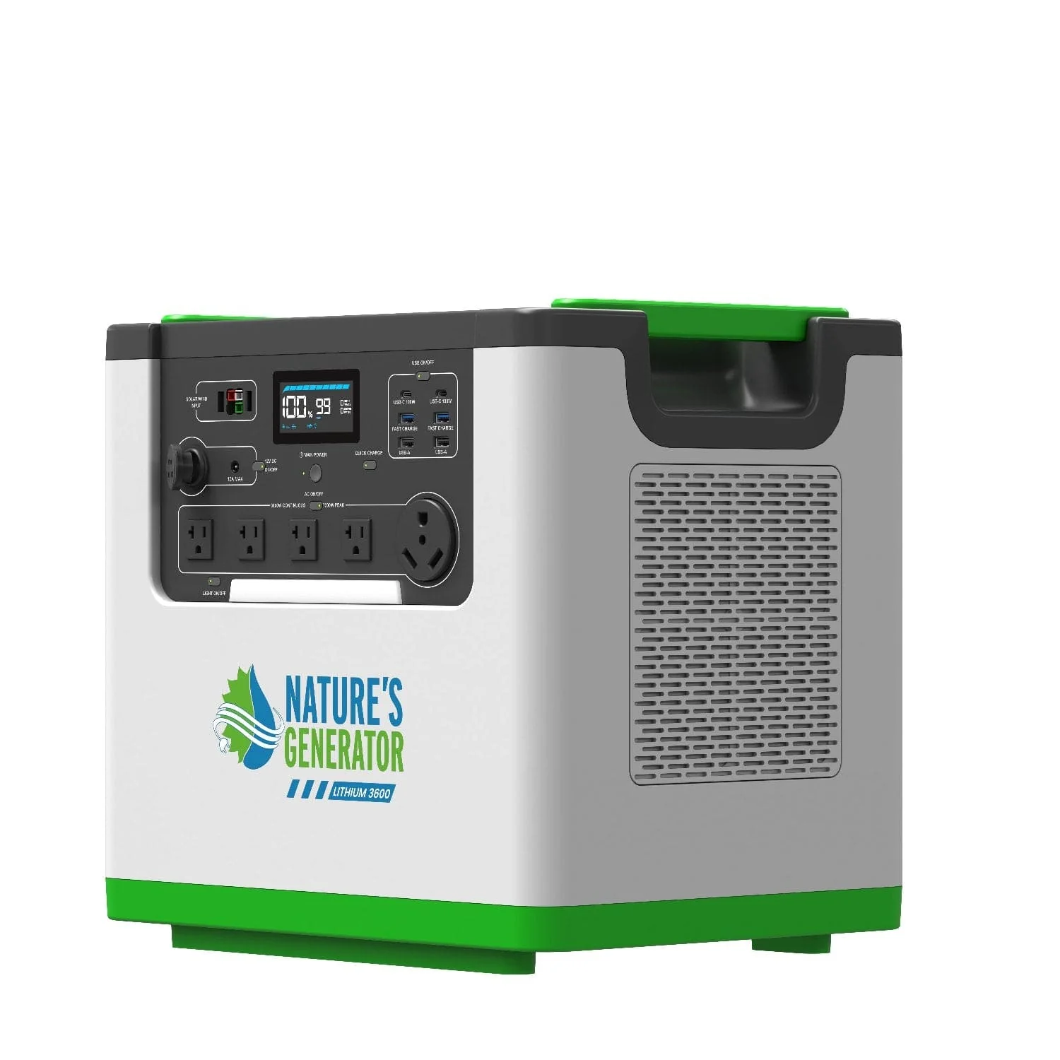 Nature's Generator Lithium 3600 Solar Generator - Image 9