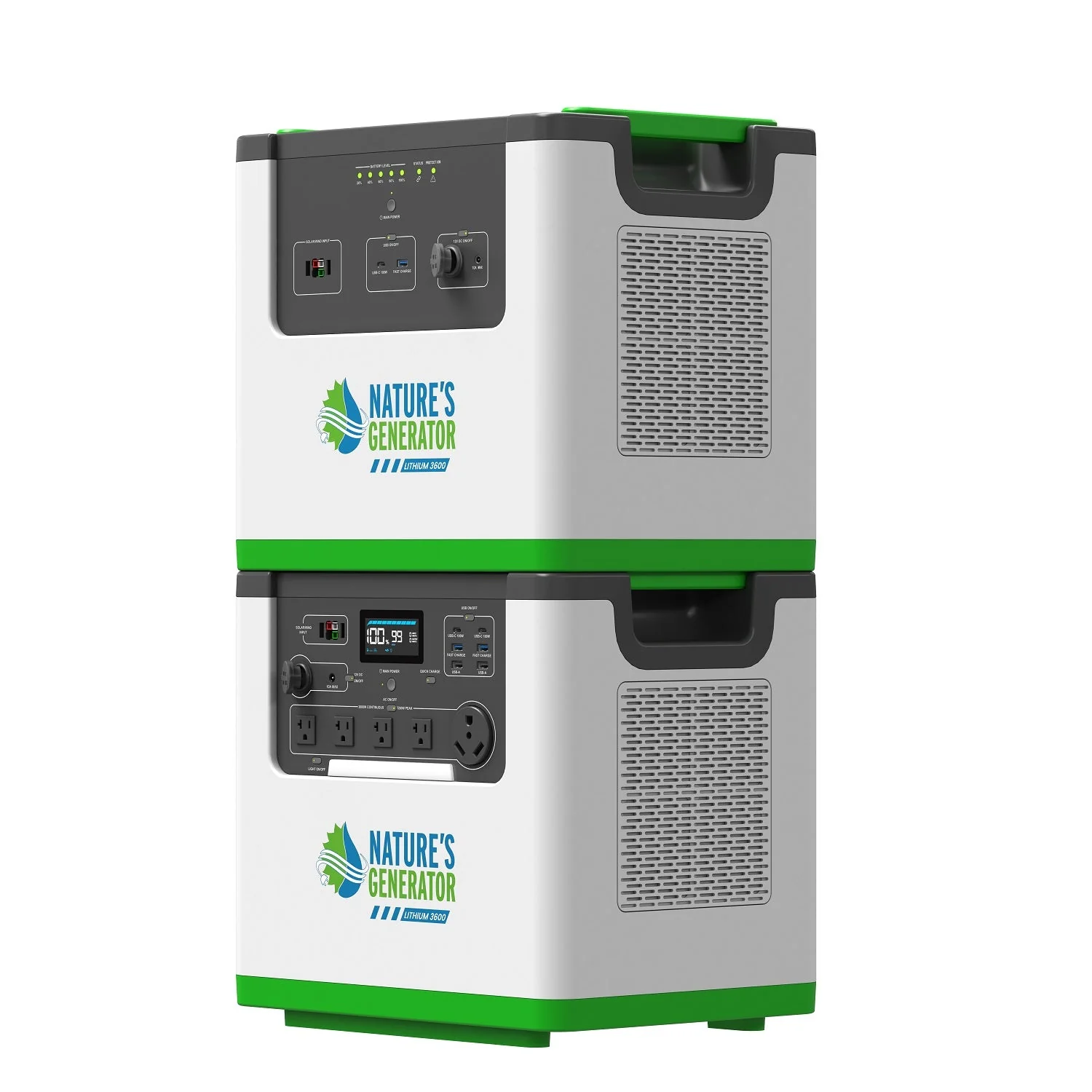 Nature's Generator Lithium 3600 Solar Generator and Transfer Switch - Image 13