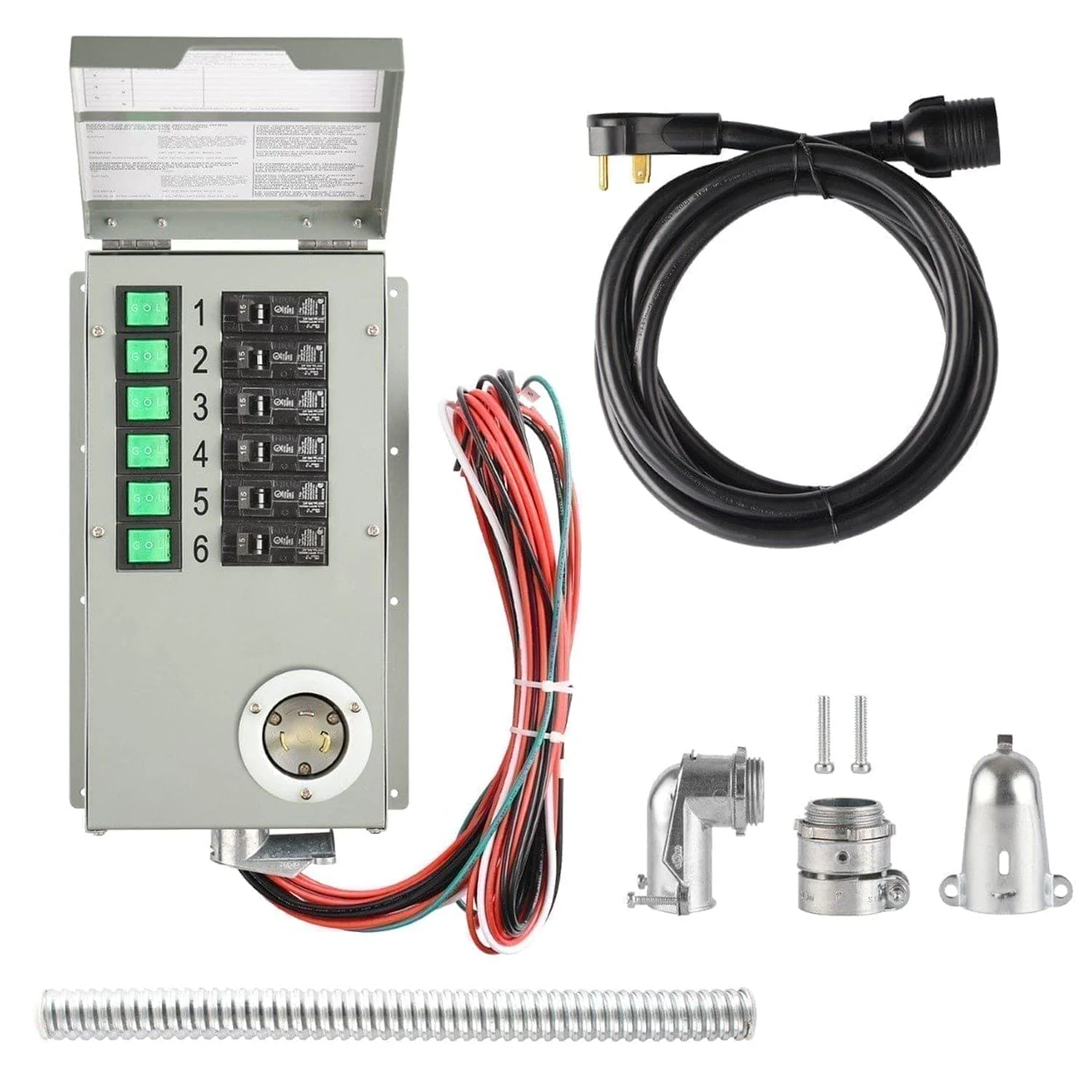 Nature's Generator Lithium 3600 Solar Generator and Transfer Switch - Image 21