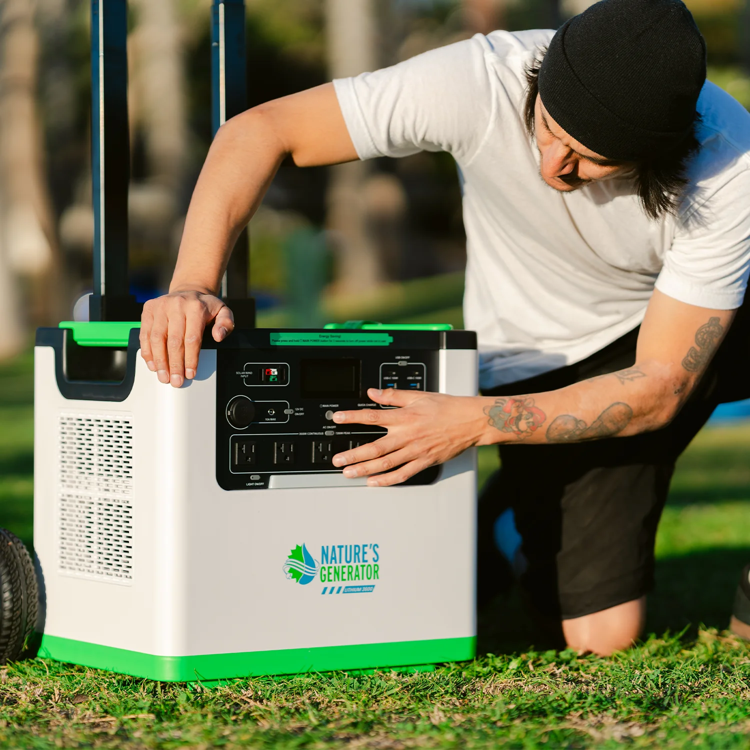Nature's Generator Lithium 3600 Solar Generator and Transfer Switch - Image 26