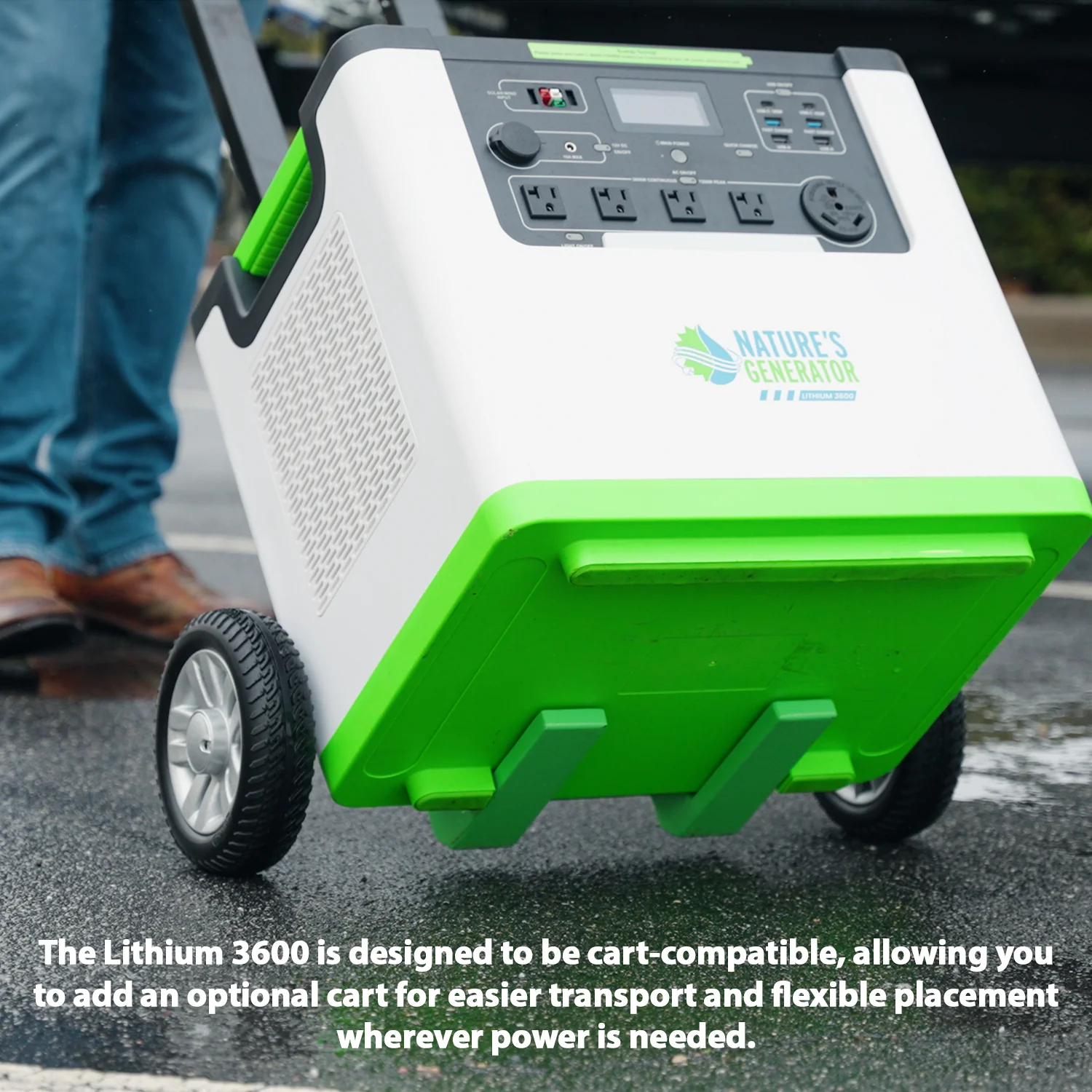 Nature's Generator Lithium 3600 Solar Generator and Transfer Switch - Image 31