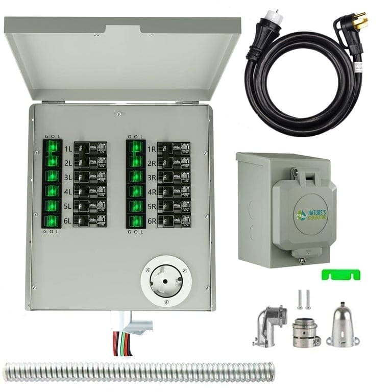 Nature's Generator Lithium 6000 and Transfer Switch - Image 11