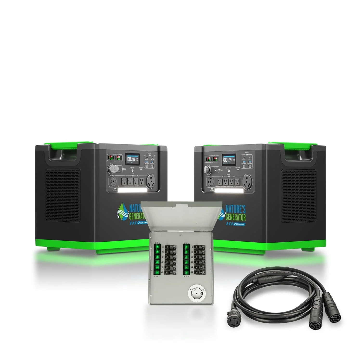 Nature's Generator Lithium 6000 and Transfer Switch - Image 4