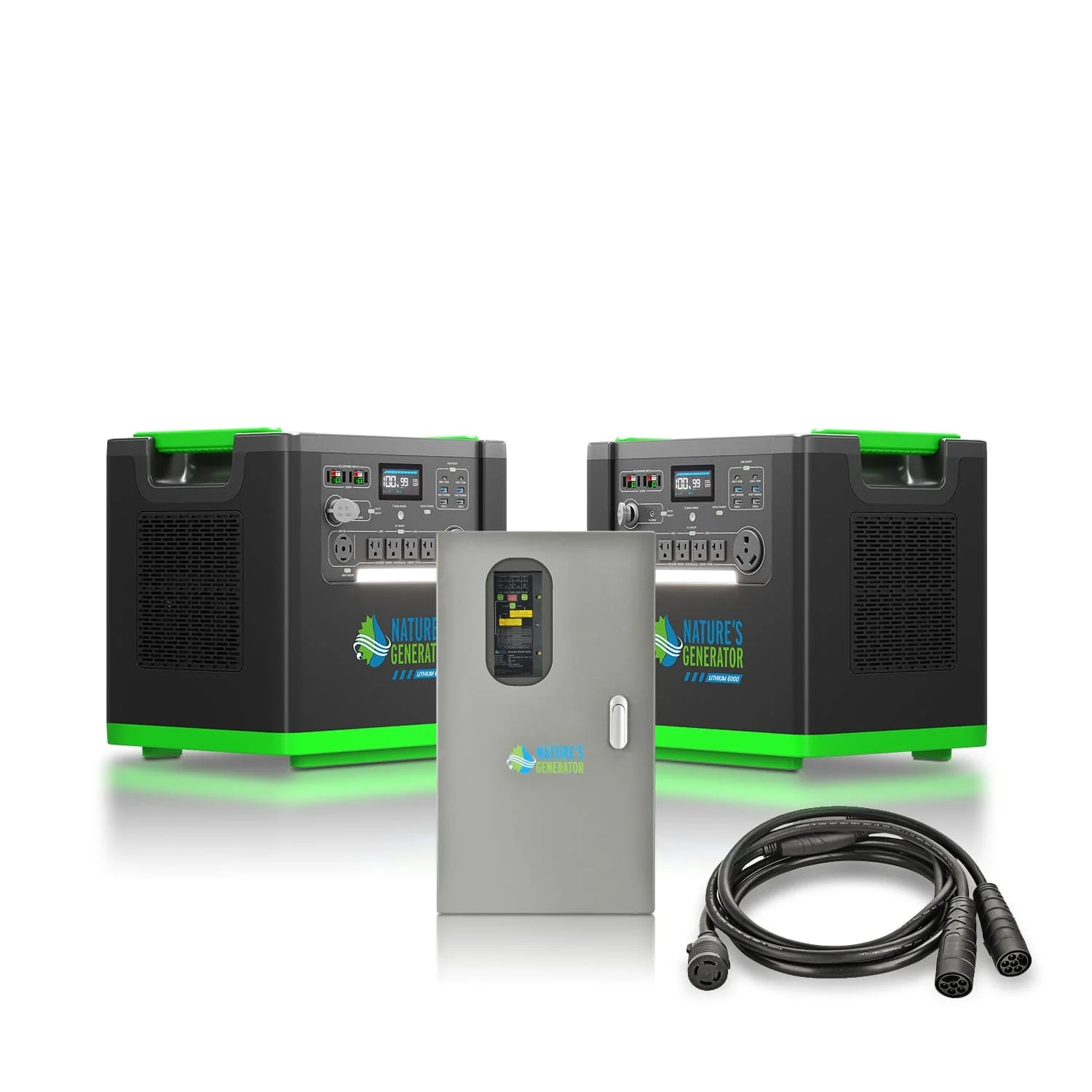 Nature's Generator Lithium 6000 and Transfer Switch - Image 5