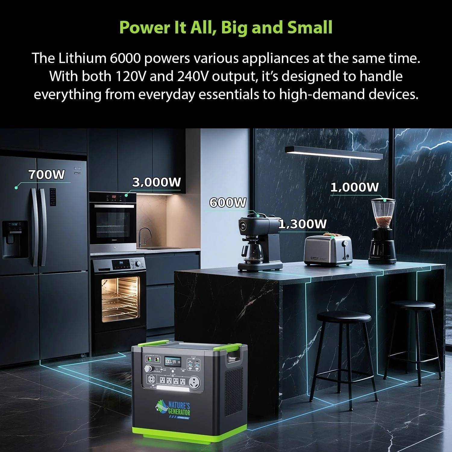 Nature's Generator Lithium 6000 Power Station - Image 15