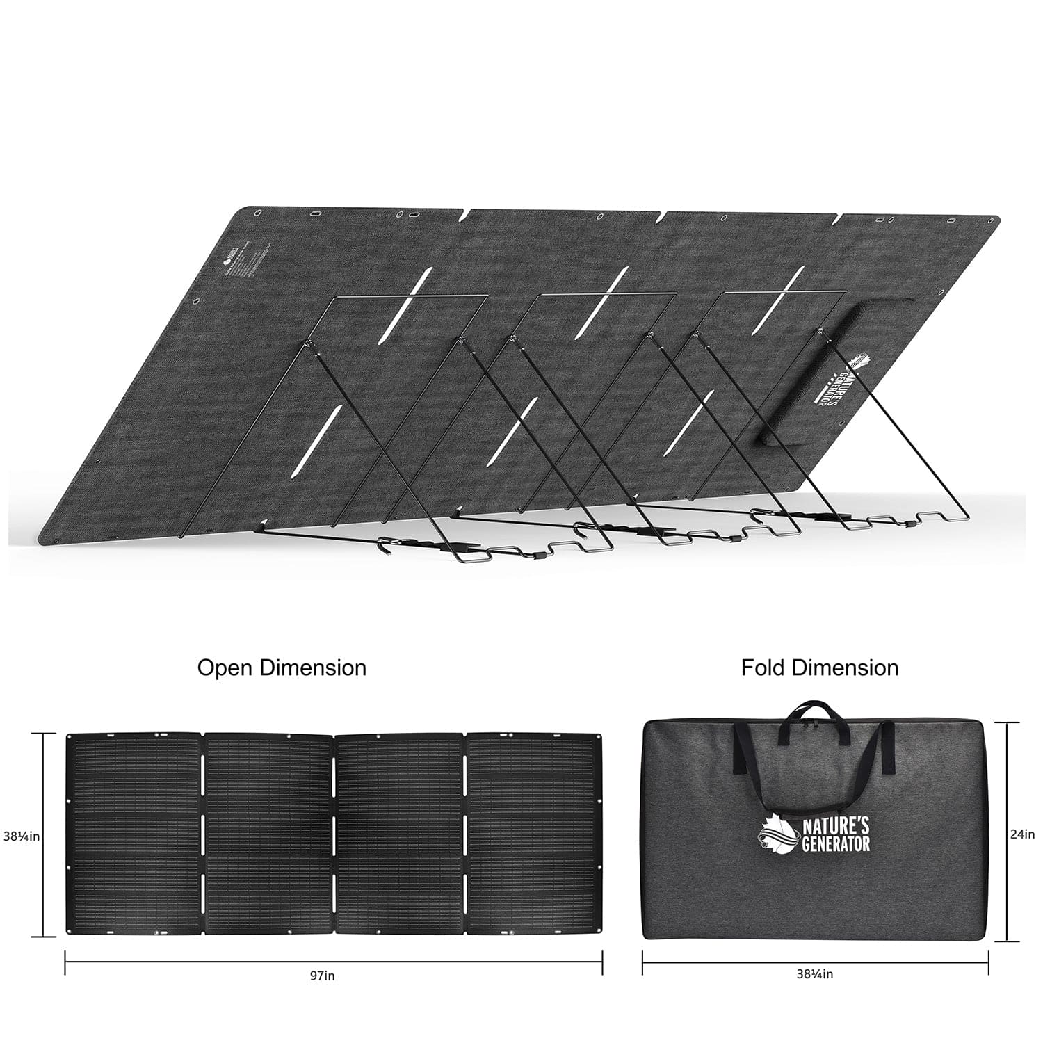 Nature's Generator Lithium 6000 with Solar Panel - Image 10